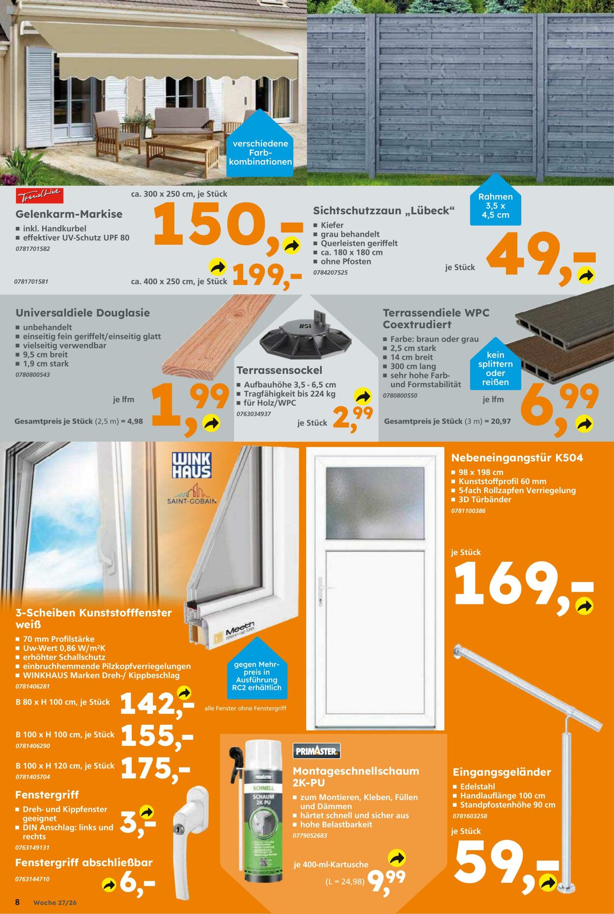 Prospekt Globus Baumarkt 28.06.2026 - 04.07.2026