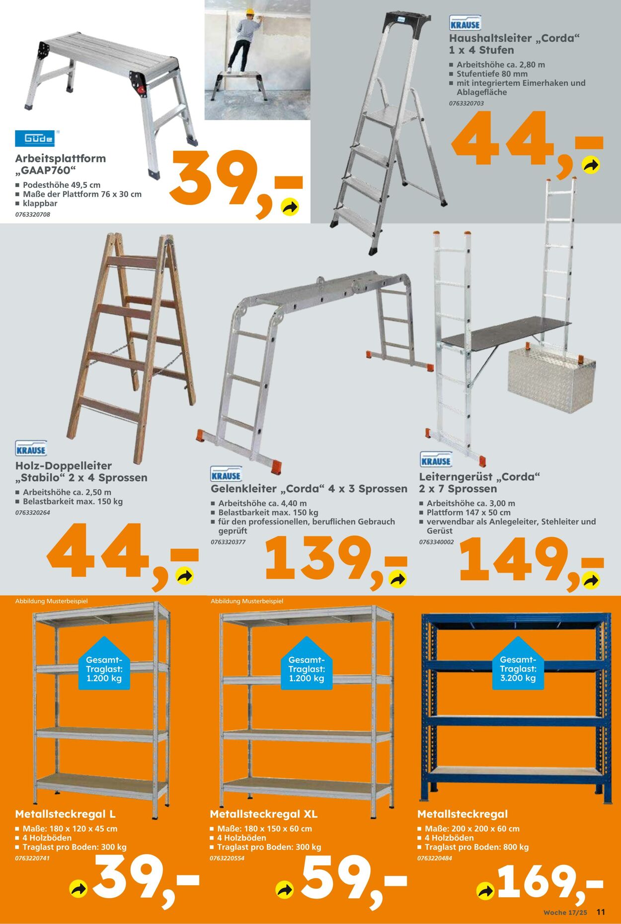 Prospekt Globus Baumarkt 20.04.2025 - 26.04.2025