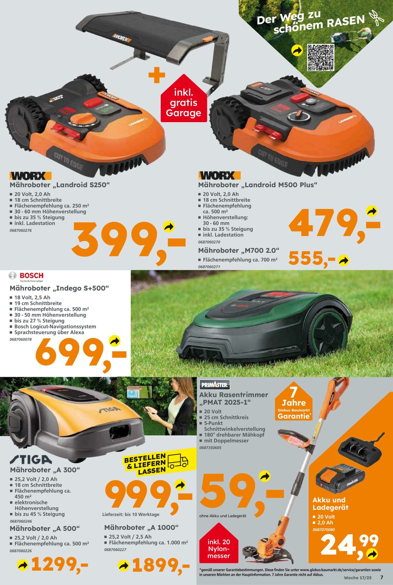 Prospekt Globus Baumarkt 20.04.2025 - 26.04.2025