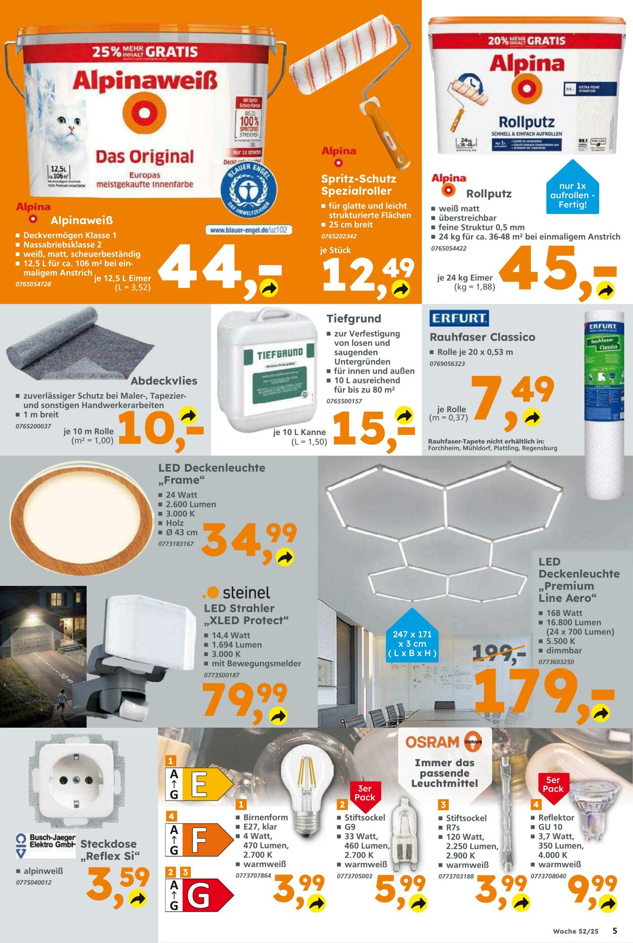 Prospekt Globus Baumarkt 21.12.2025 - 27.12.2025