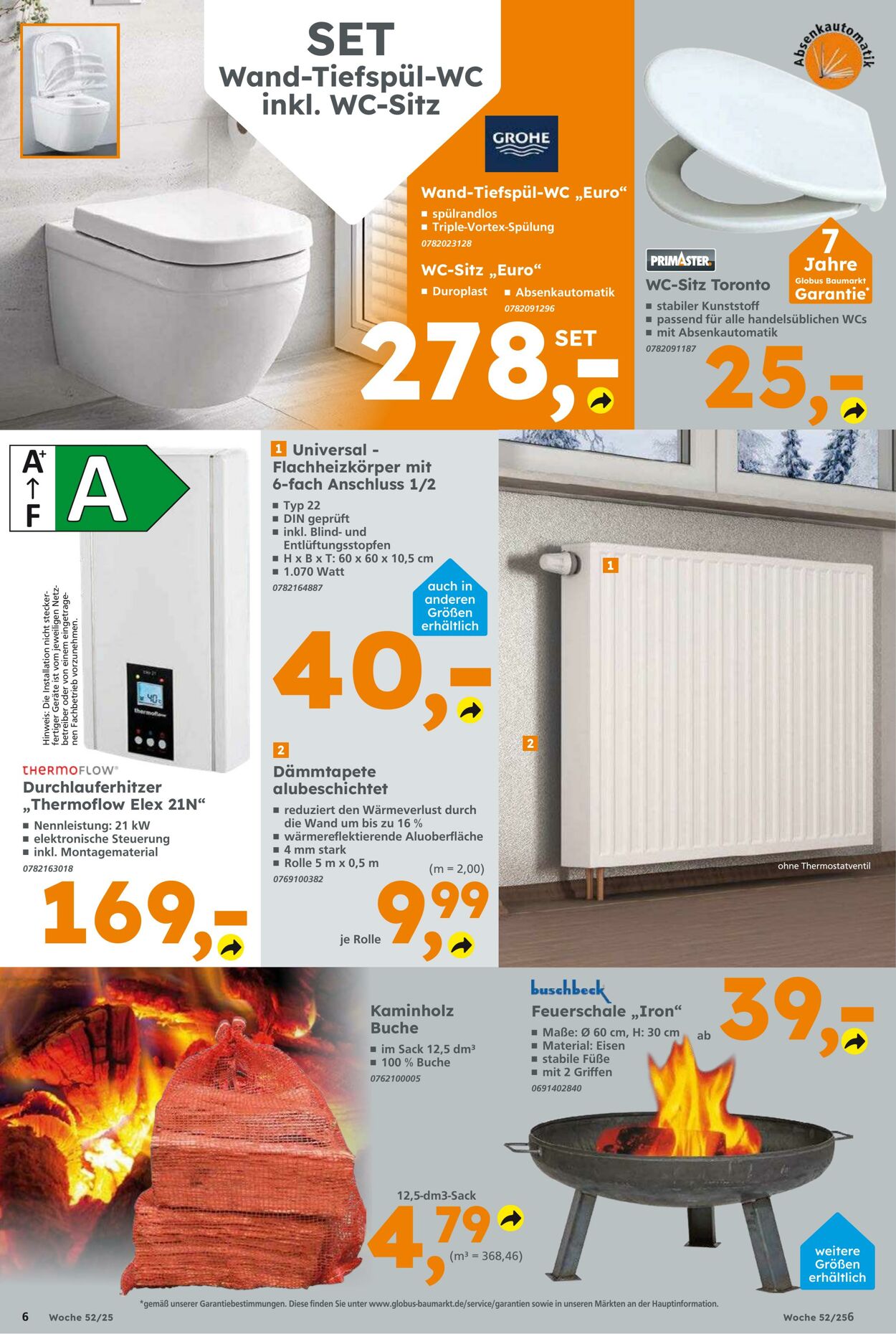 Prospekt Globus Baumarkt 21.12.2025 - 27.12.2025