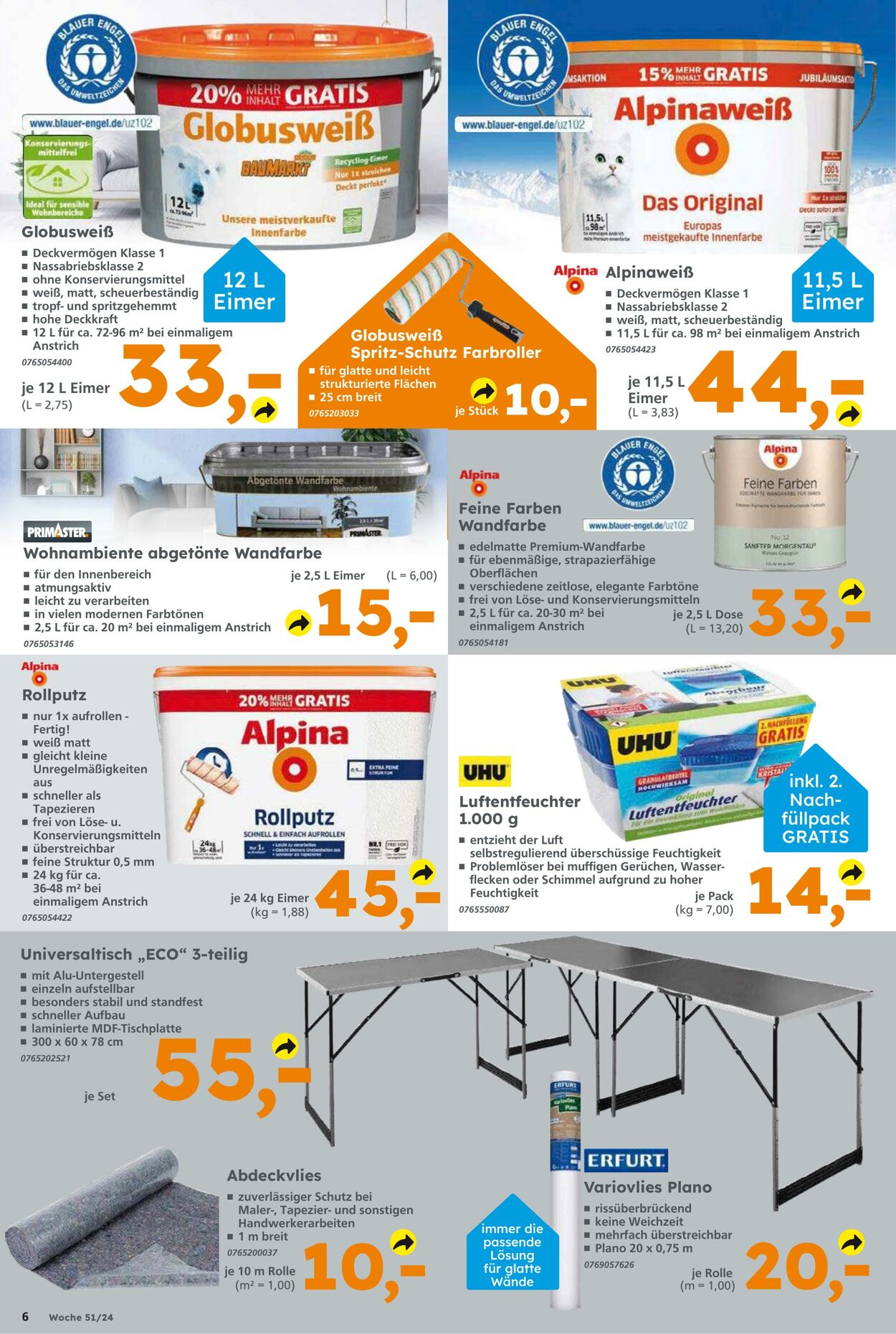 Prospekt Globus Baumarkt 15.12.2024 - 21.12.2024