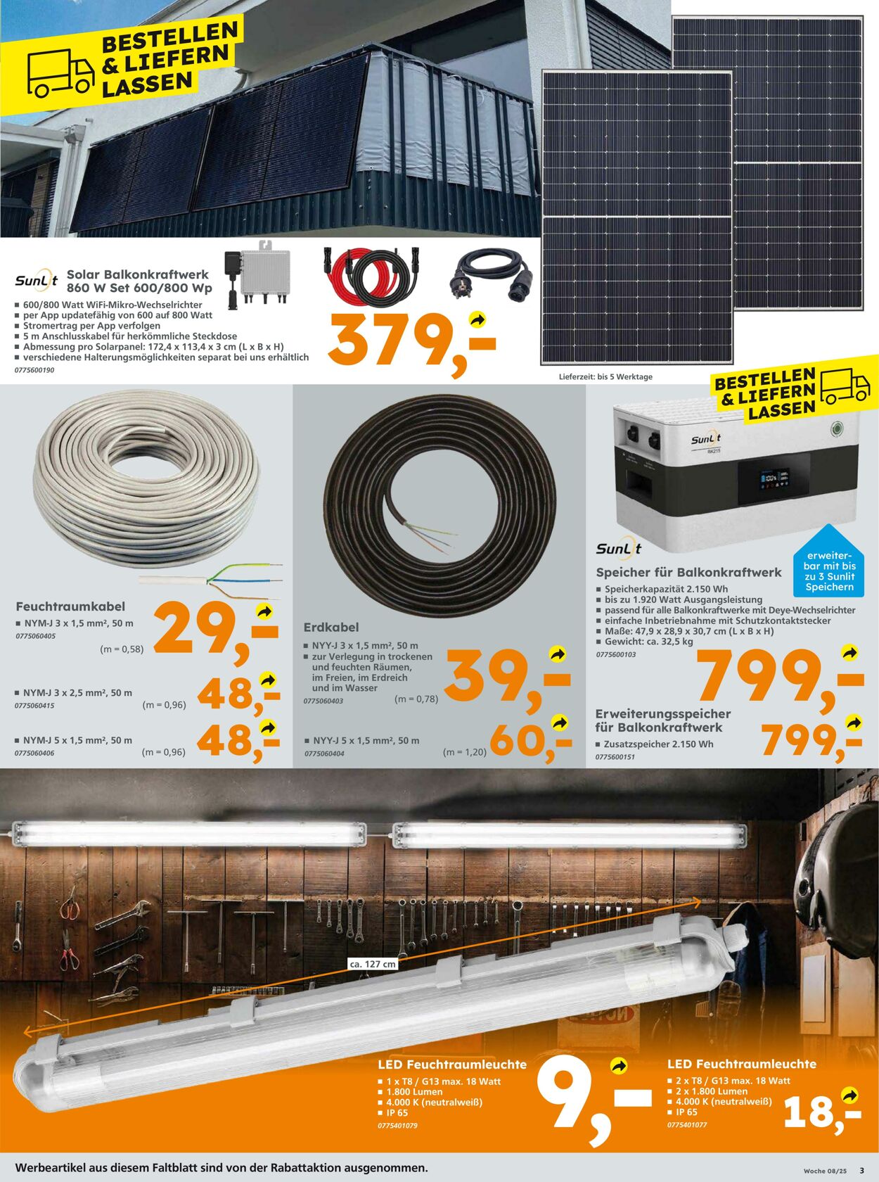 Prospekt Globus Baumarkt 16.02.2025 - 24.02.2025