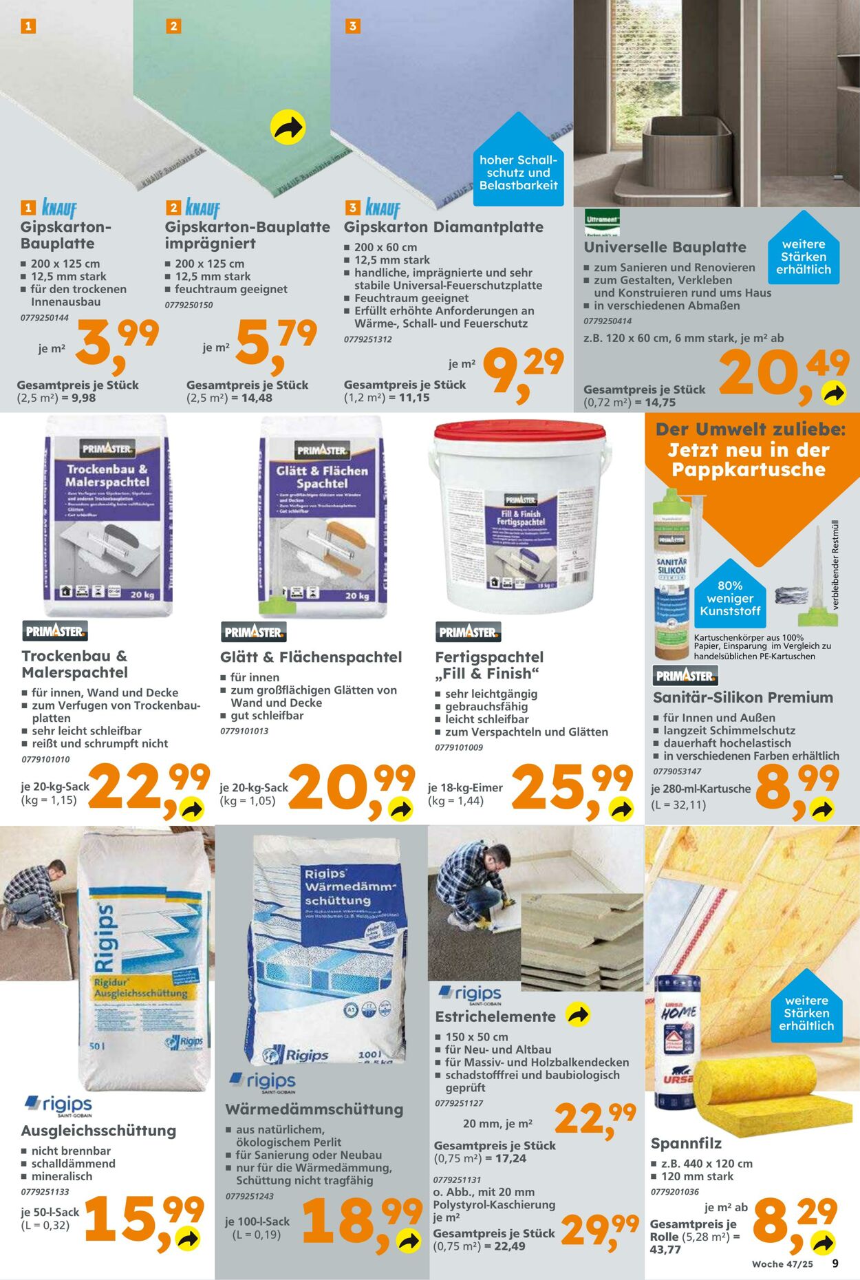 Prospekt Globus Baumarkt 16.11.2025 - 22.11.2025