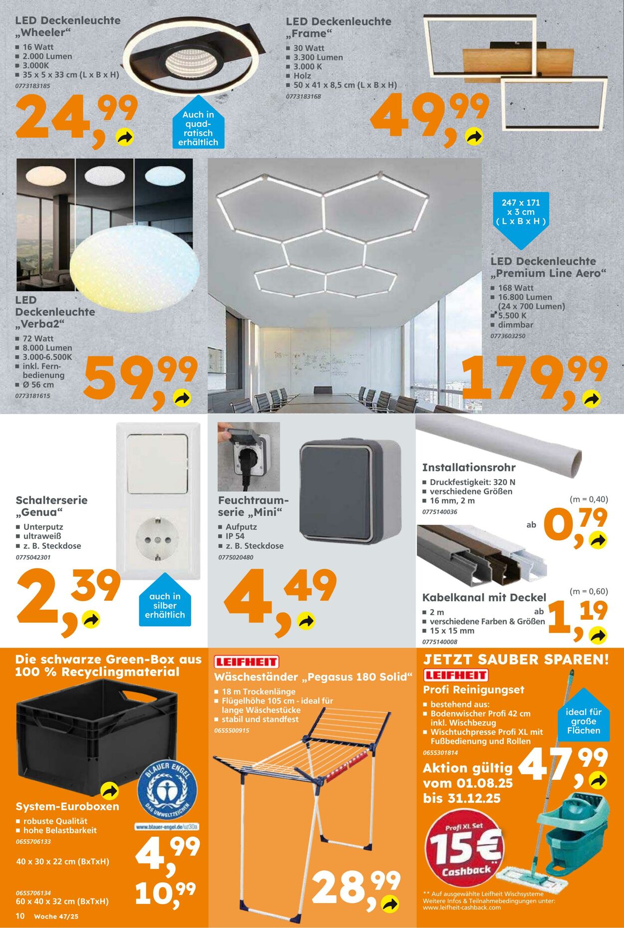 Prospekt Globus Baumarkt 16.11.2025 - 22.11.2025