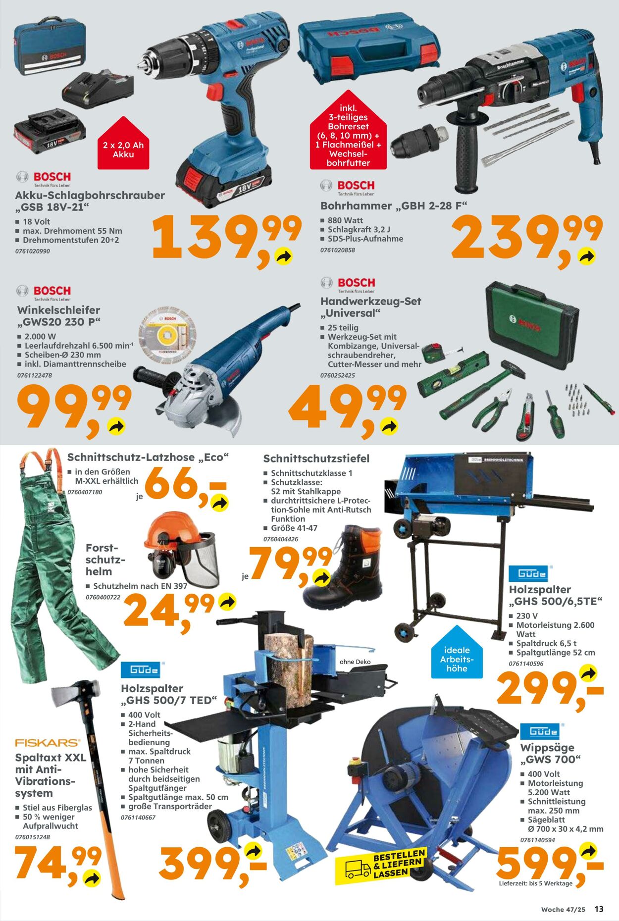 Prospekt Globus Baumarkt 16.11.2025 - 22.11.2025