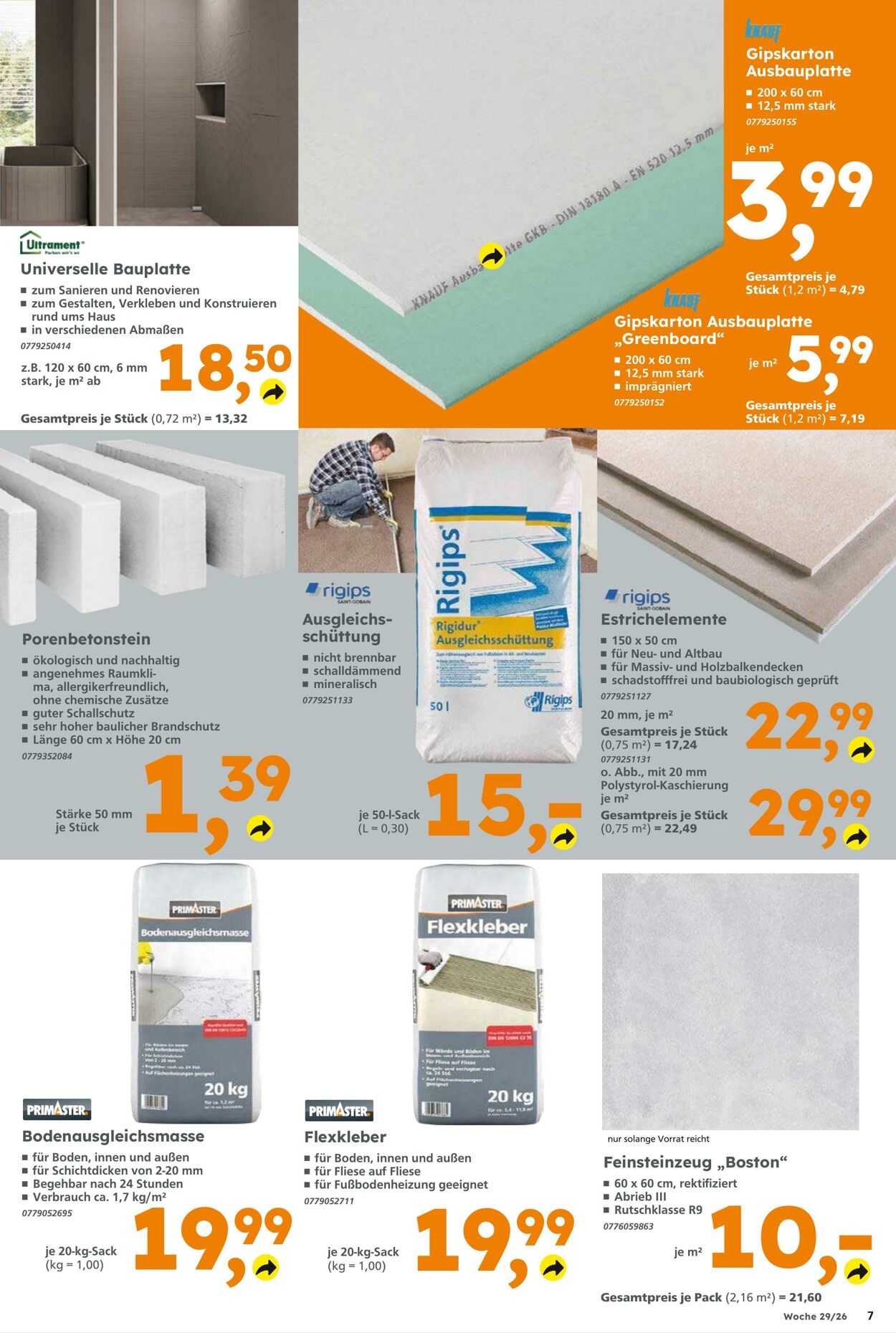 Prospekt Globus Baumarkt 12.07.2026 - 18.07.2026