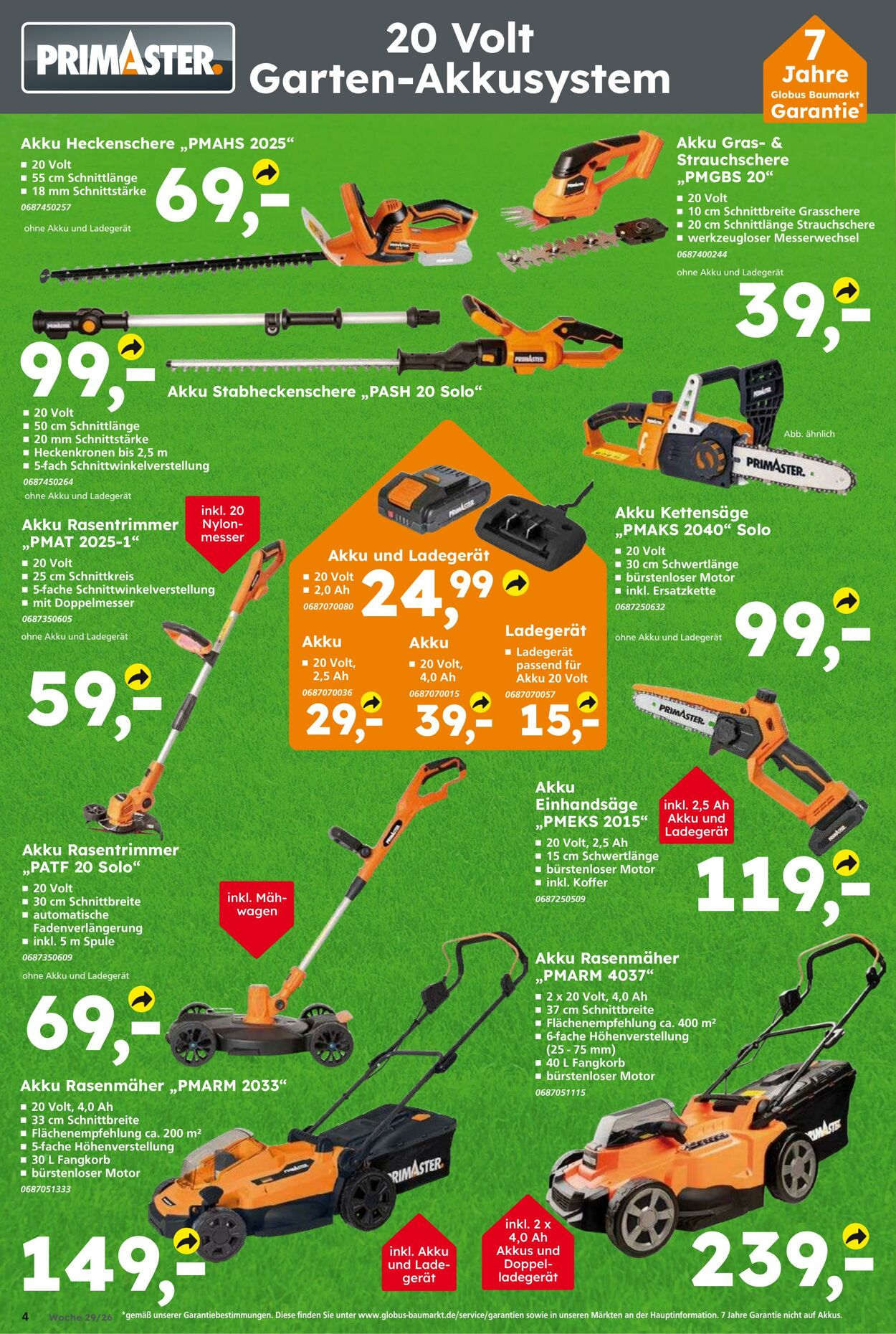 Prospekt Globus Baumarkt 12.07.2026 - 18.07.2026