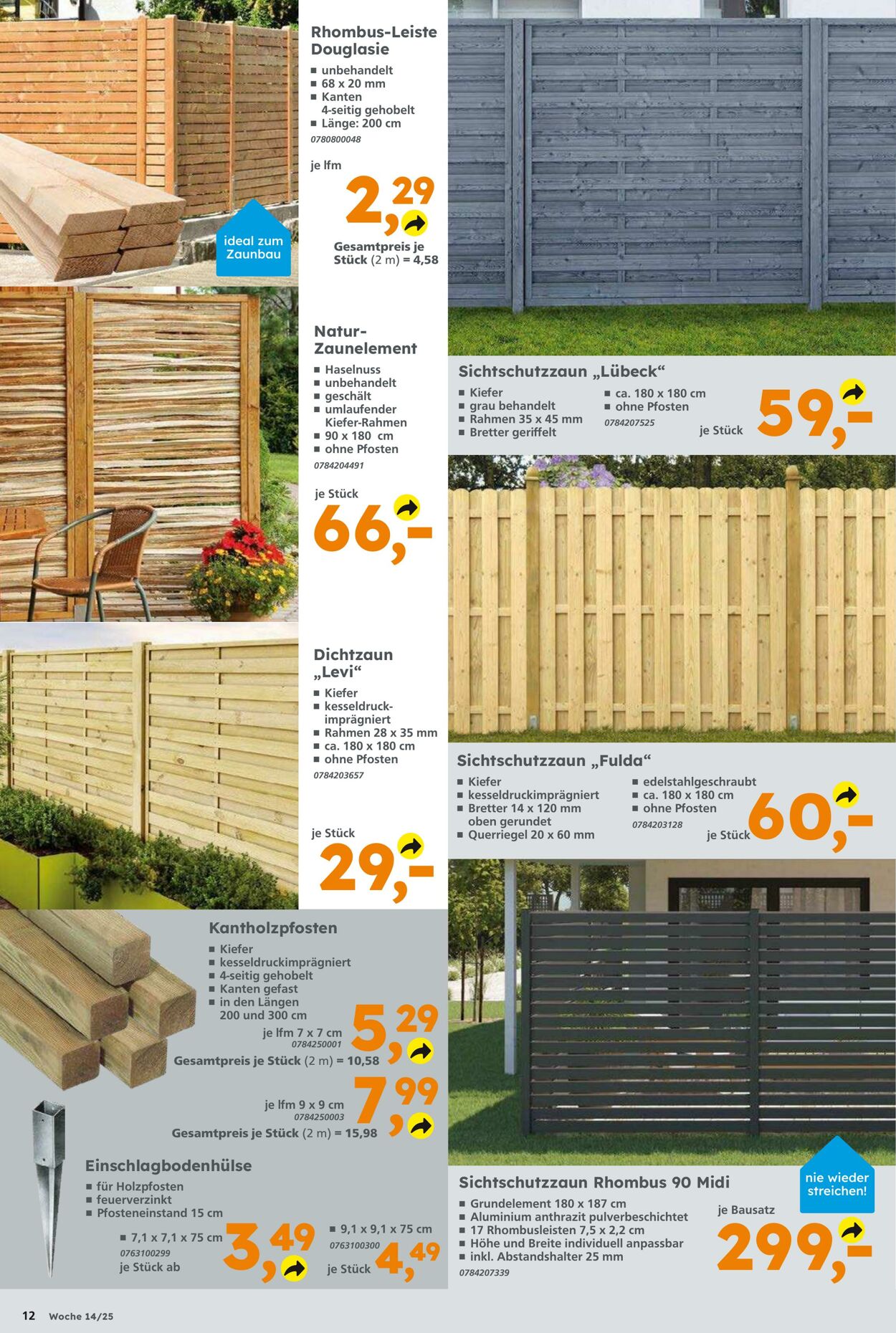 Prospekt Globus Baumarkt 30.03.2025 - 05.04.2025