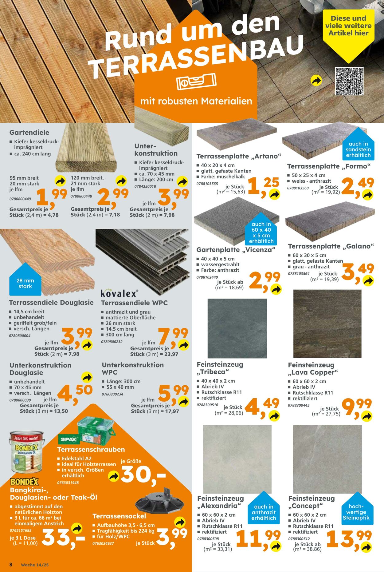 Prospekt Globus Baumarkt 30.03.2025 - 05.04.2025