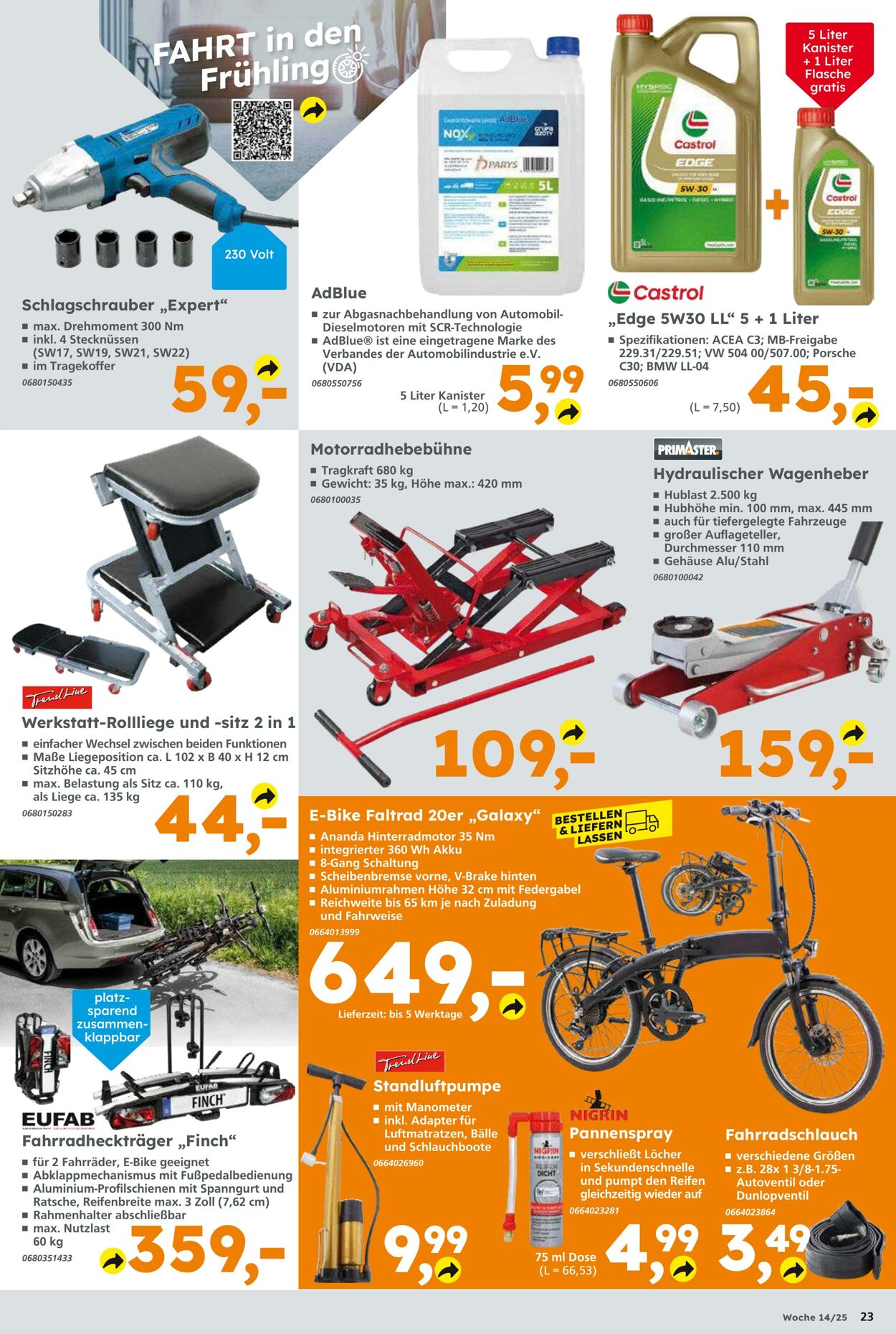 Prospekt Globus Baumarkt 30.03.2025 - 05.04.2025