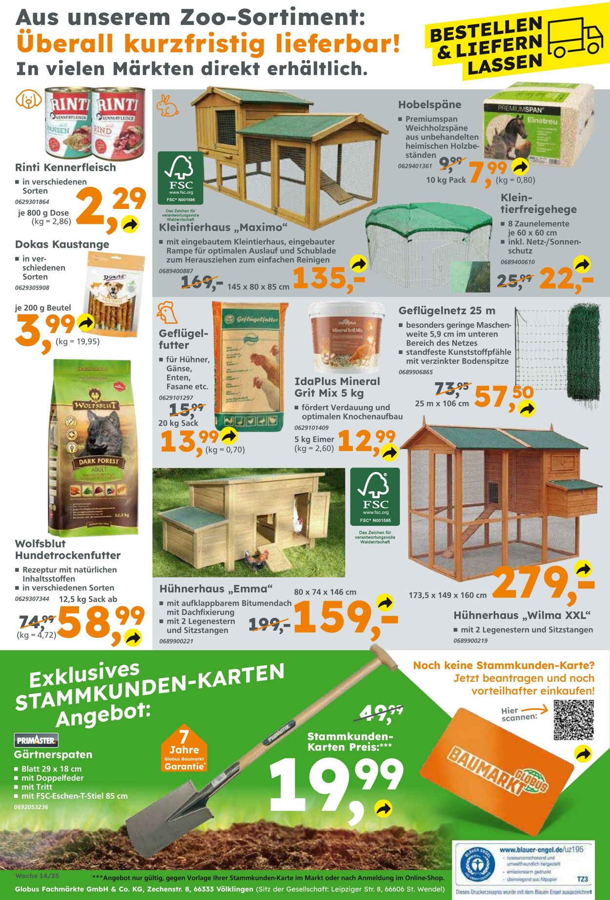 Prospekt Globus Baumarkt 30.03.2025 - 05.04.2025