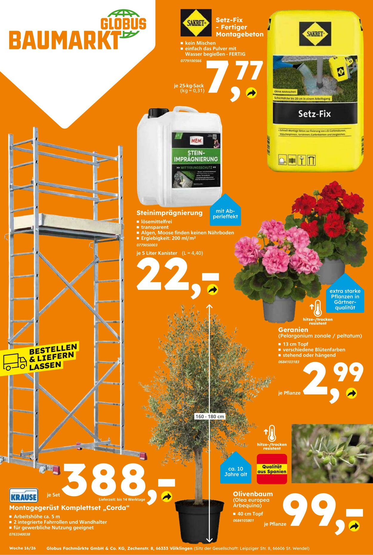 Prospekt Globus Baumarkt 12.04.2026 - 18.04.2026