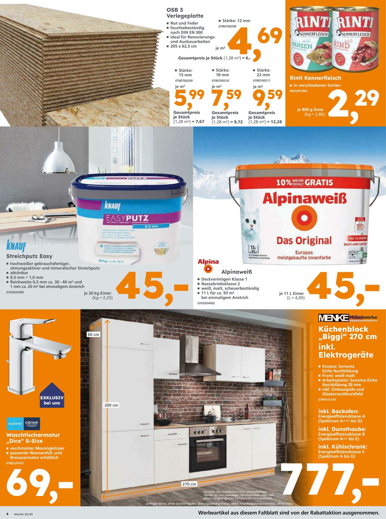 Prospekt Globus Baumarkt 15.06.2025 - 23.06.2025