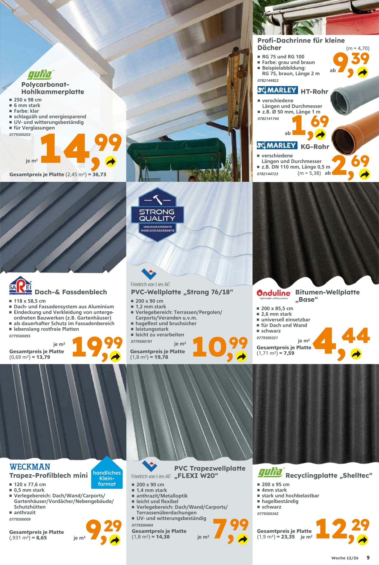 Prospekt Globus Baumarkt 15.03.2026 - 21.03.2026