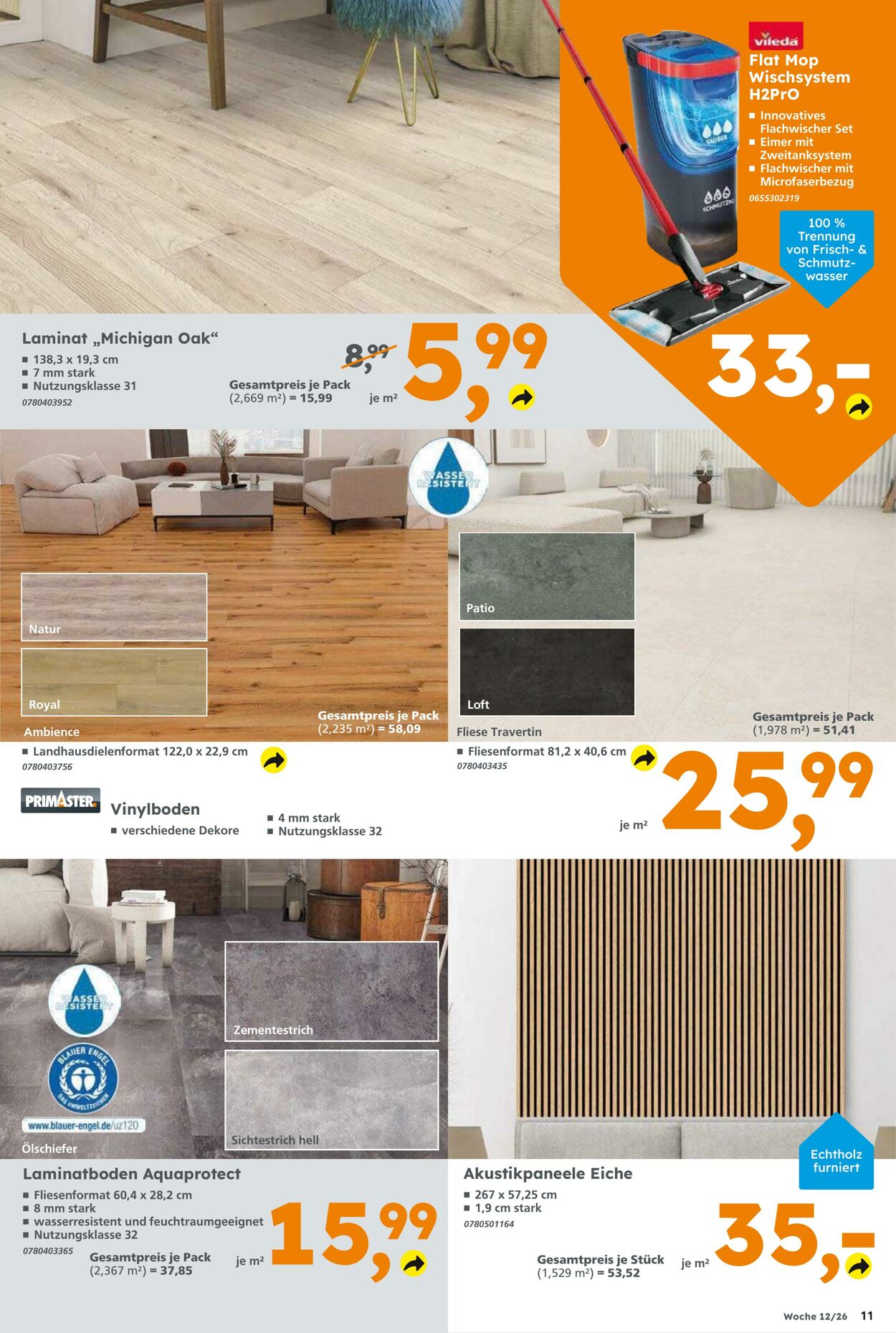 Prospekt Globus Baumarkt 15.03.2026 - 21.03.2026