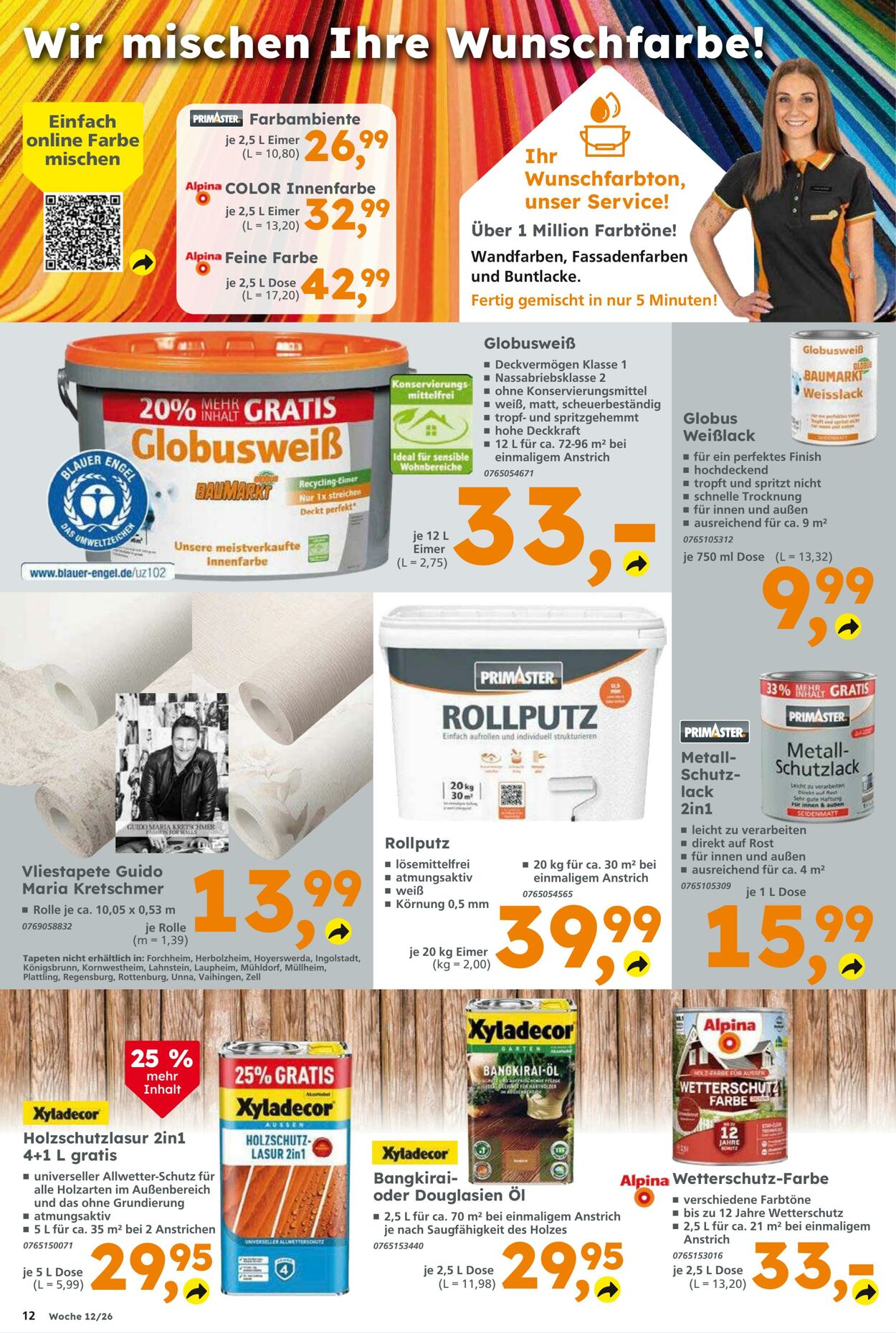 Prospekt Globus Baumarkt 15.03.2026 - 21.03.2026