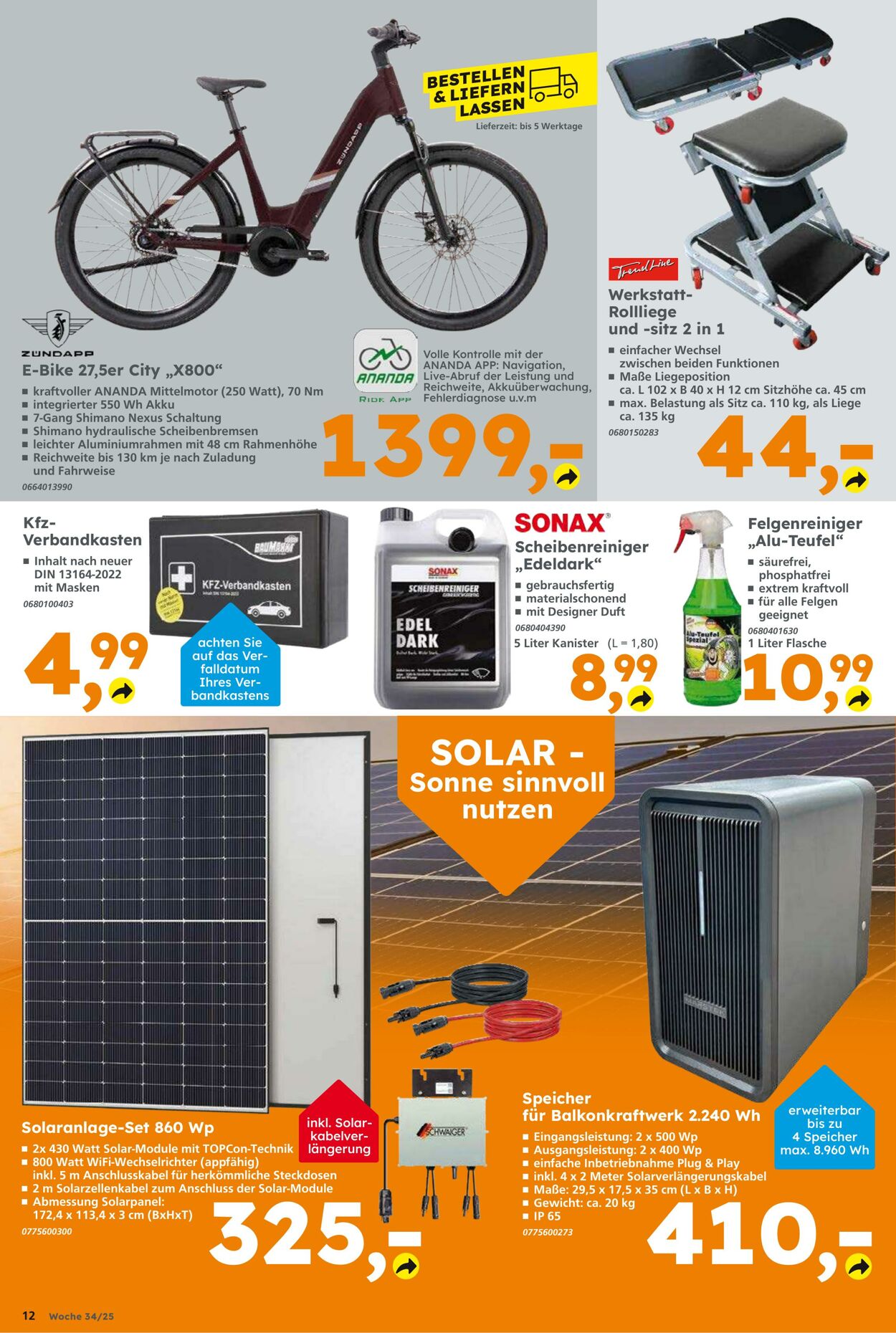 Prospekt Globus Baumarkt 17.08.2025 - 23.08.2025