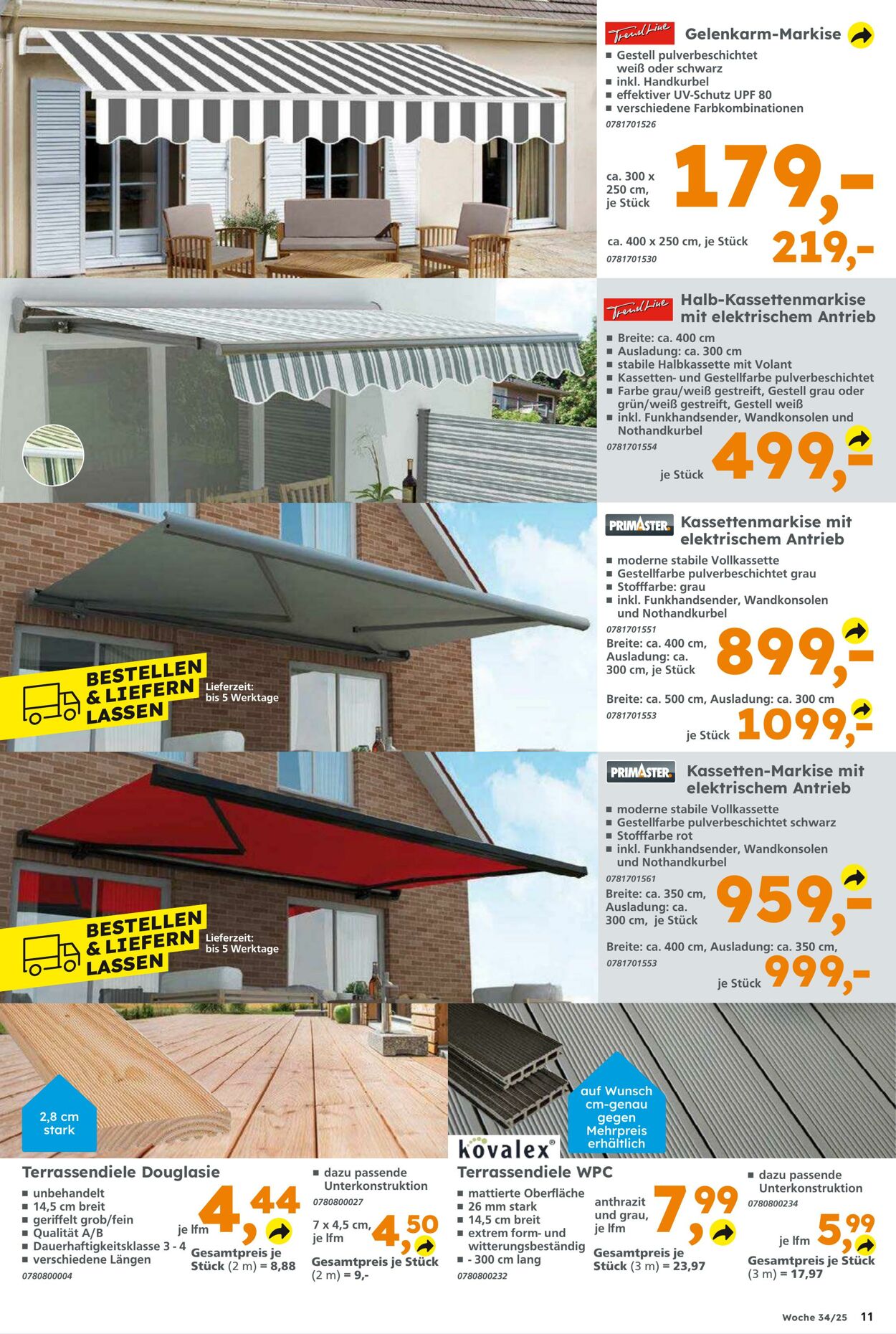 Prospekt Globus Baumarkt 17.08.2025 - 23.08.2025