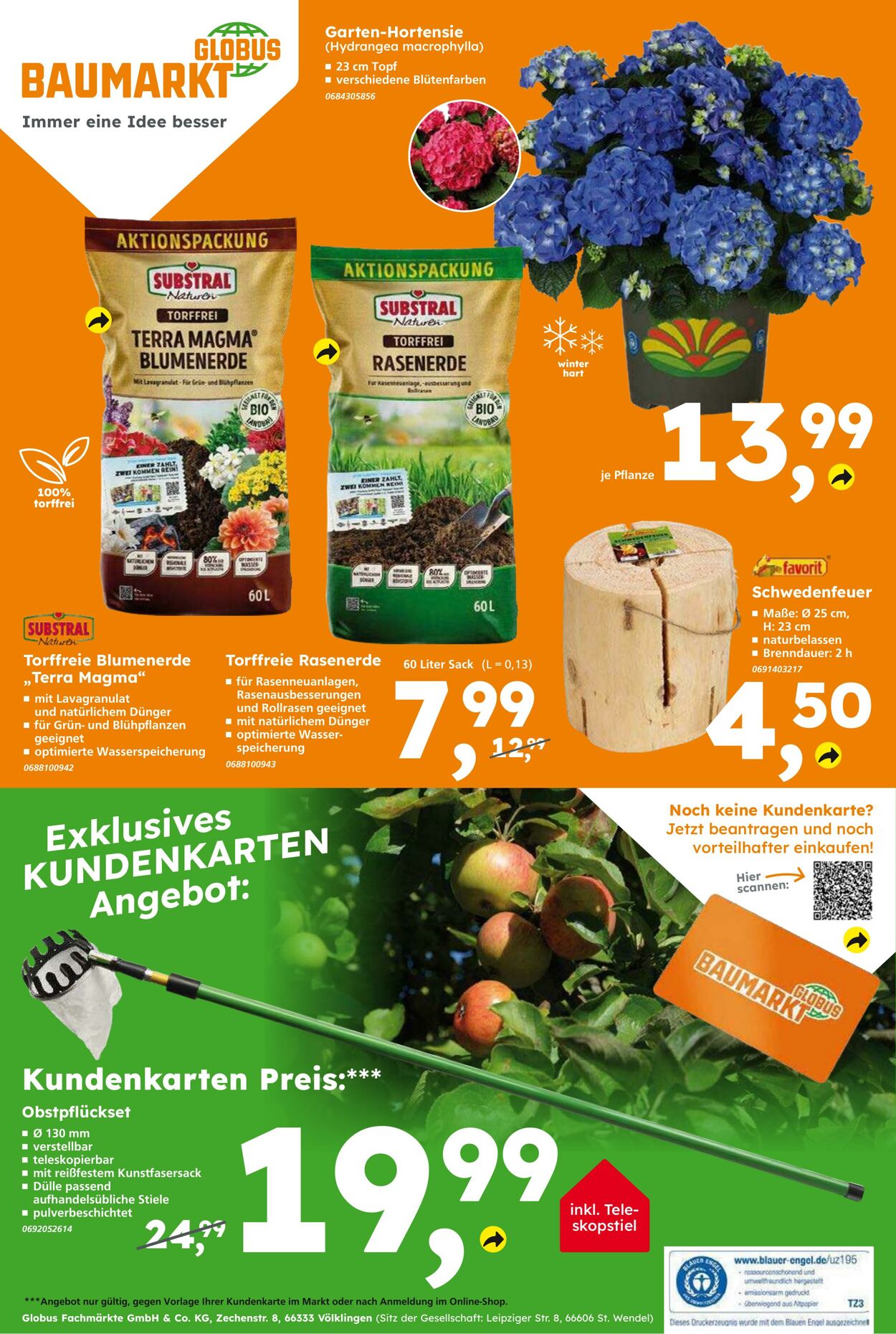 Prospekt Globus Baumarkt 17.08.2025 - 23.08.2025