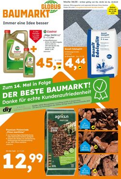 Prospekt Globus Baumarkt 17.08.2025 - 23.08.2025