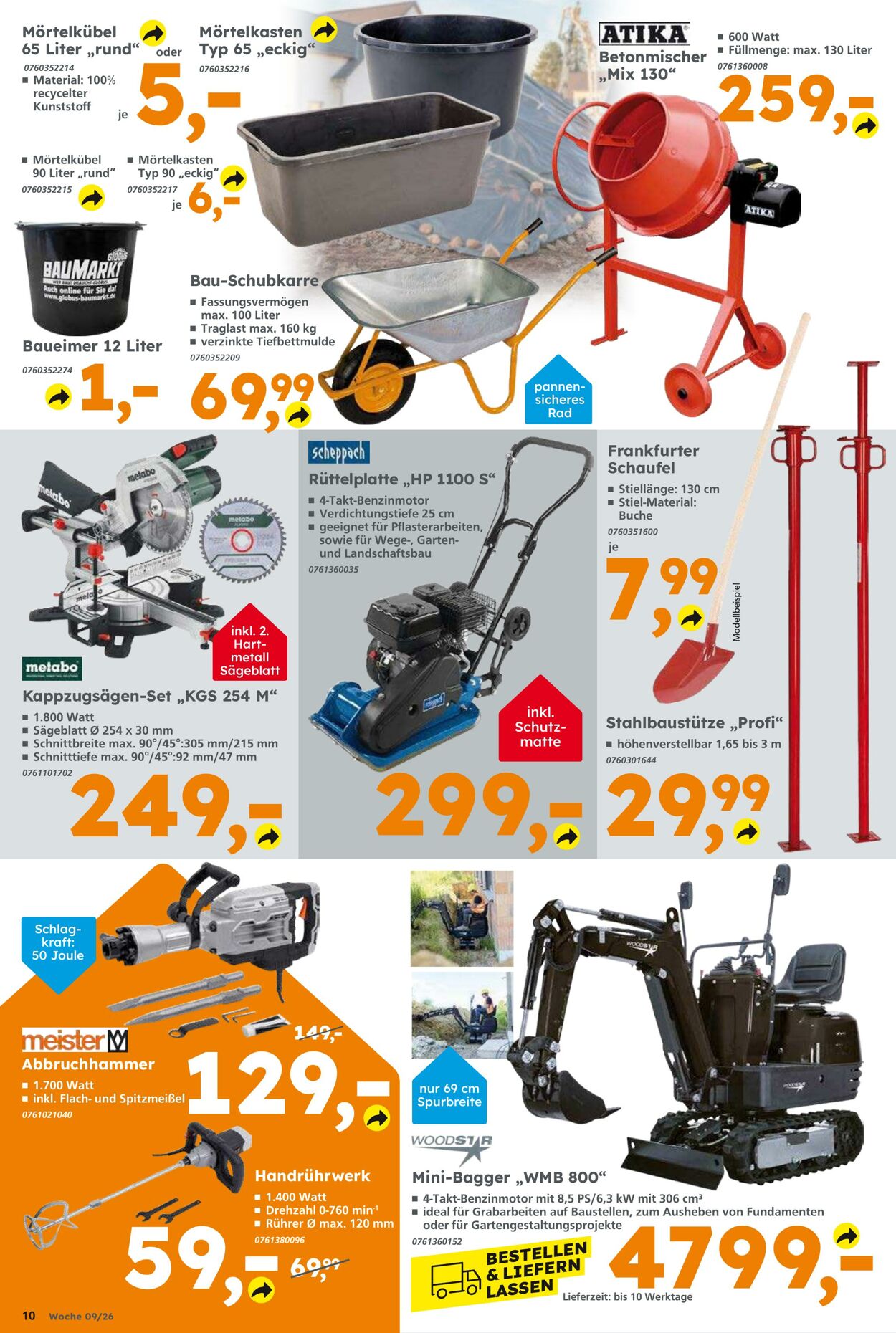 Prospekt Globus Baumarkt 22.02.2026 - 27.02.2026