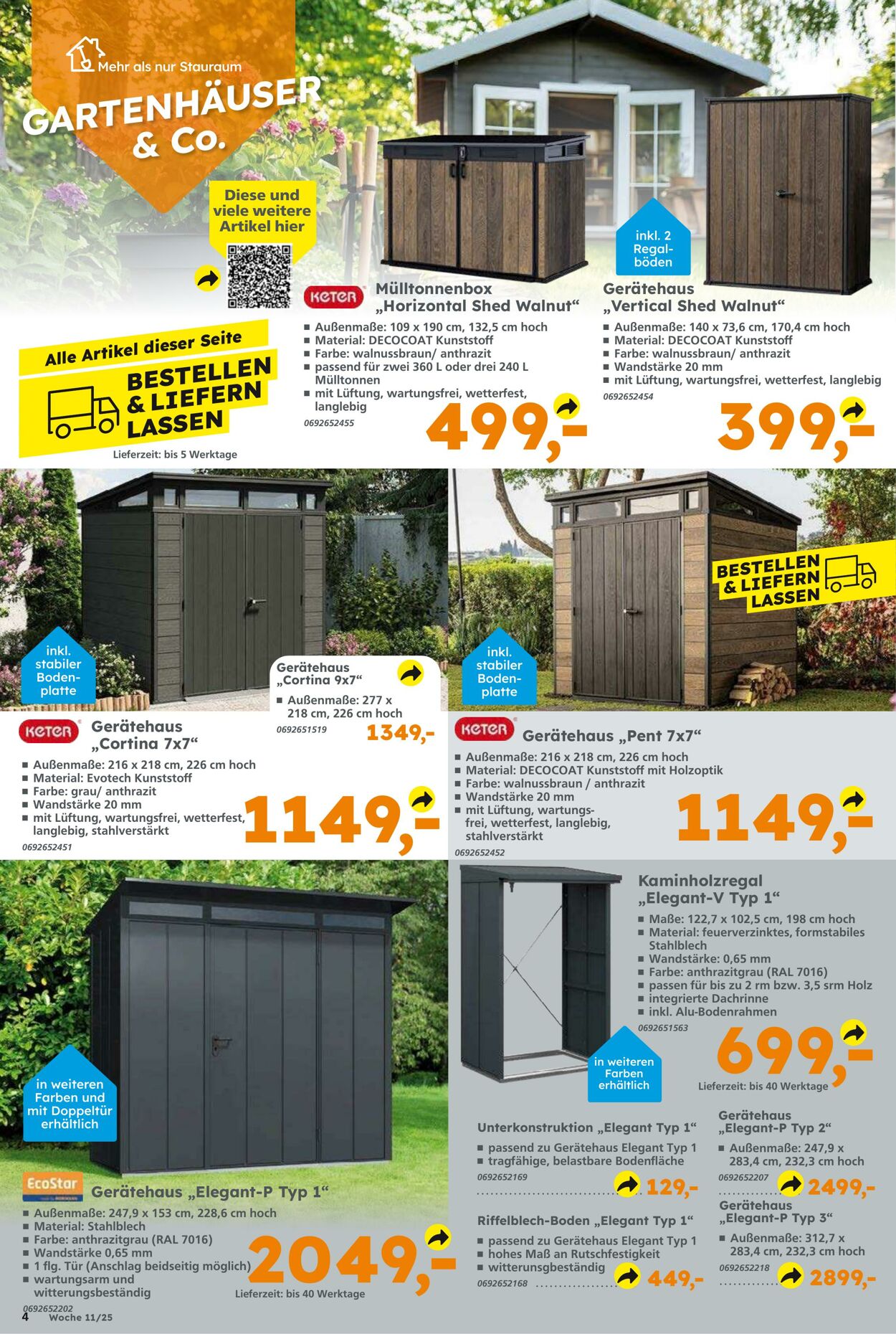 Prospekt Globus Baumarkt 09.03.2025 - 15.03.2025