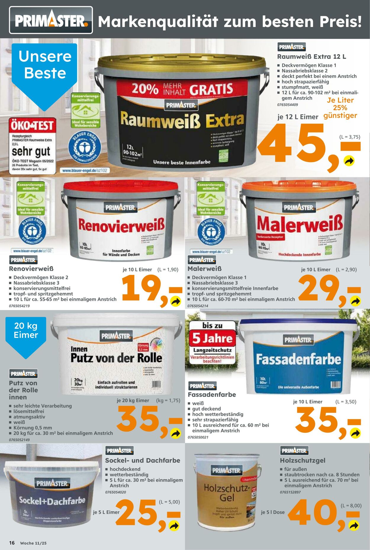 Prospekt Globus Baumarkt 09.03.2025 - 15.03.2025