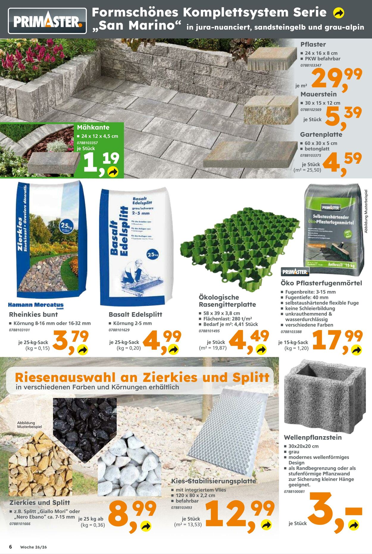 Prospekt Globus Baumarkt 21.06.2026 - 27.06.2026