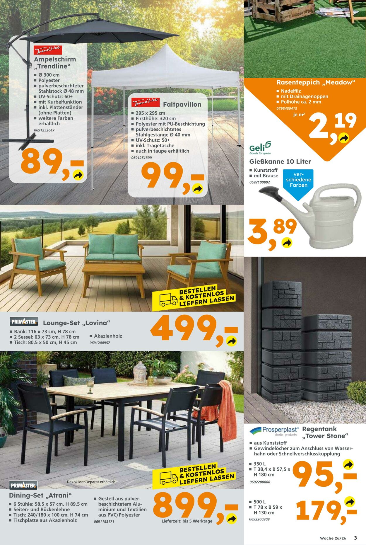Prospekt Globus Baumarkt 21.06.2026 - 27.06.2026