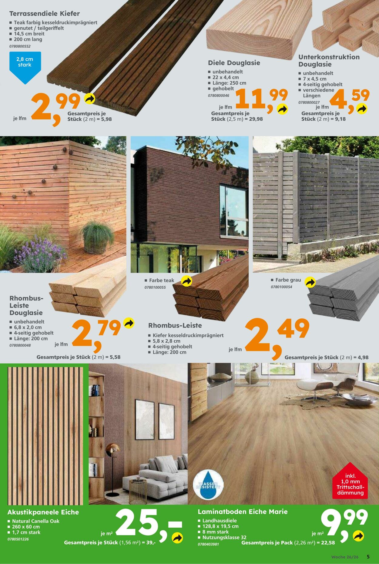 Prospekt Globus Baumarkt 21.06.2026 - 27.06.2026