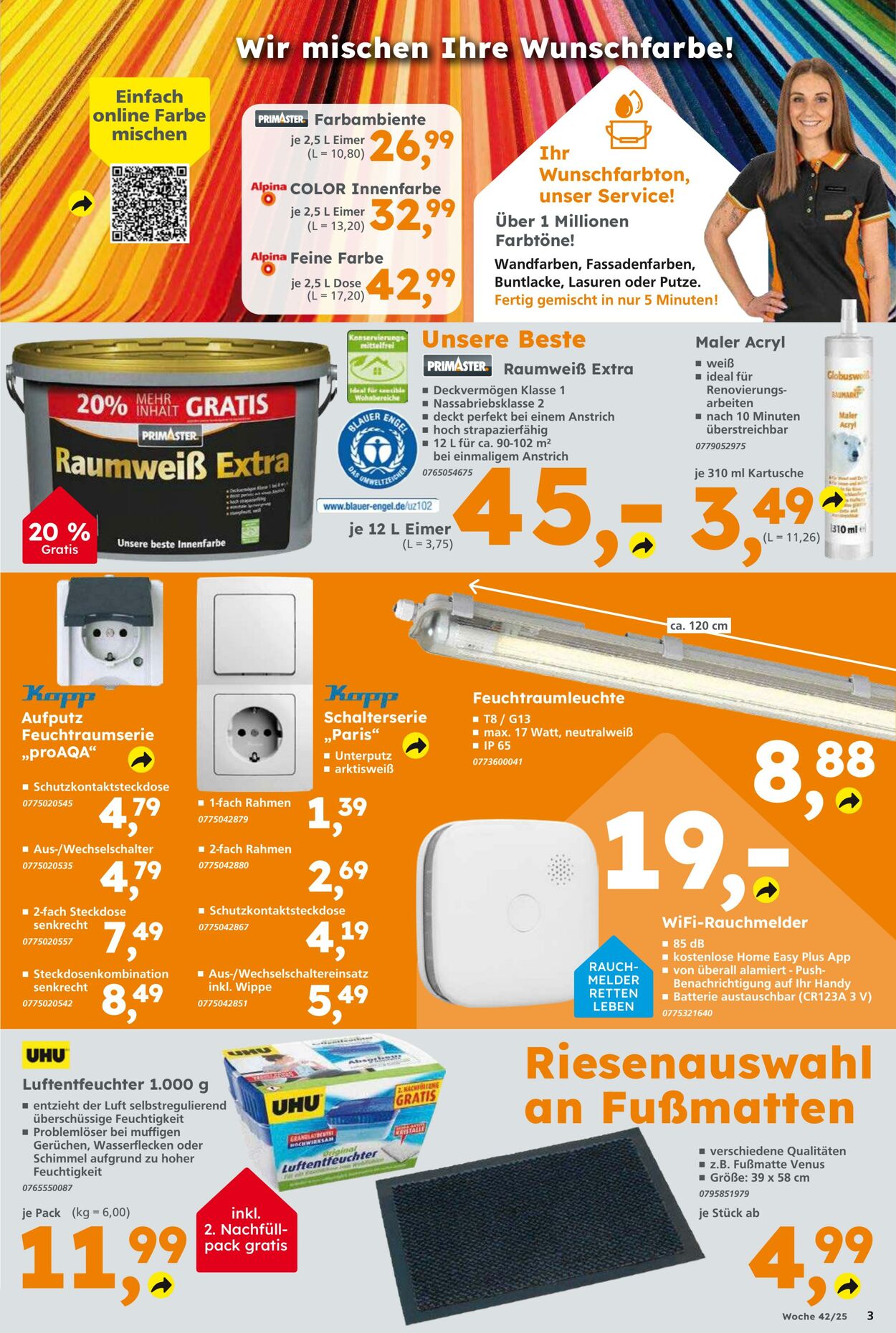 Prospekt Globus Baumarkt 12.10.2025 - 18.10.2025