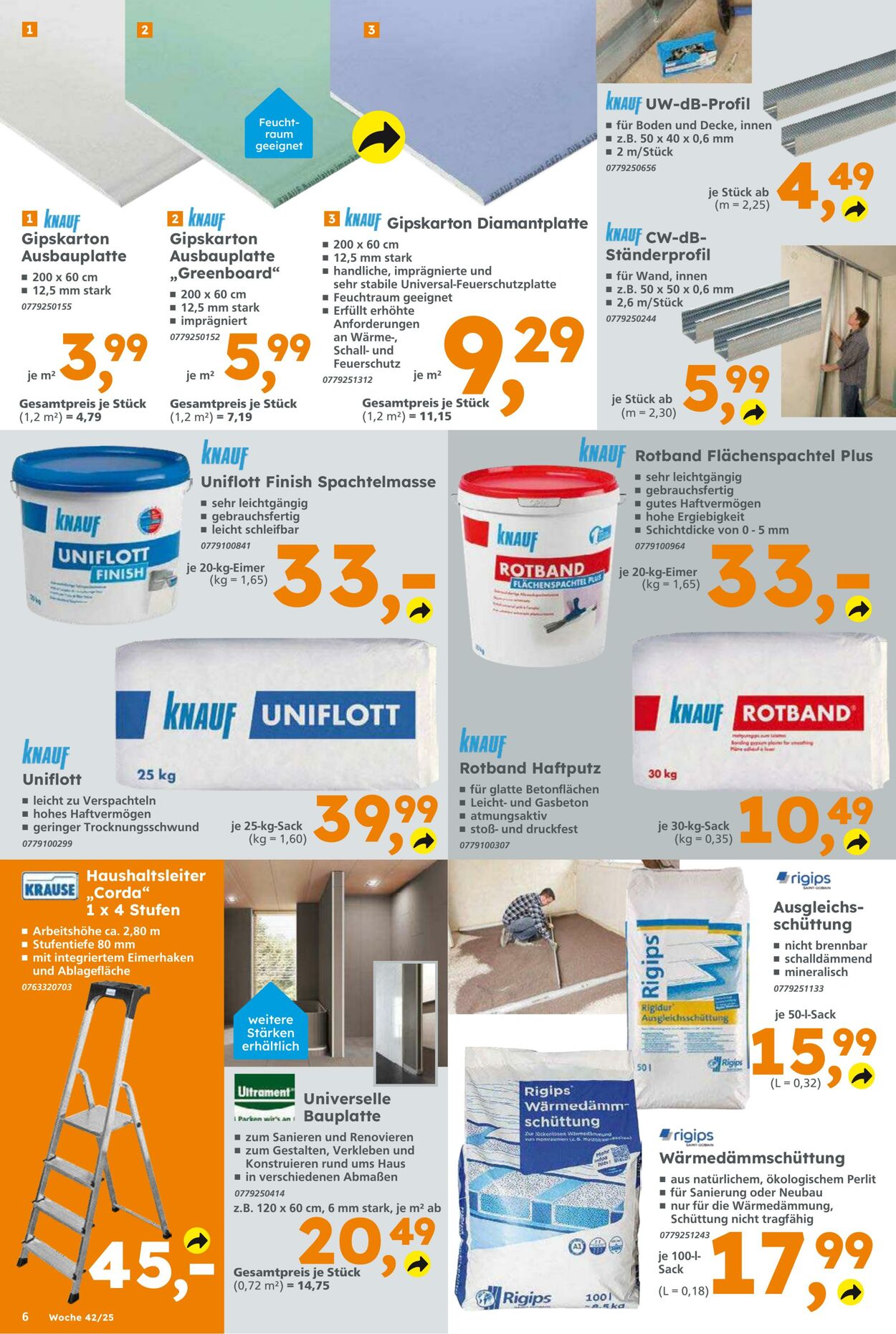 Prospekt Globus Baumarkt 12.10.2025 - 18.10.2025