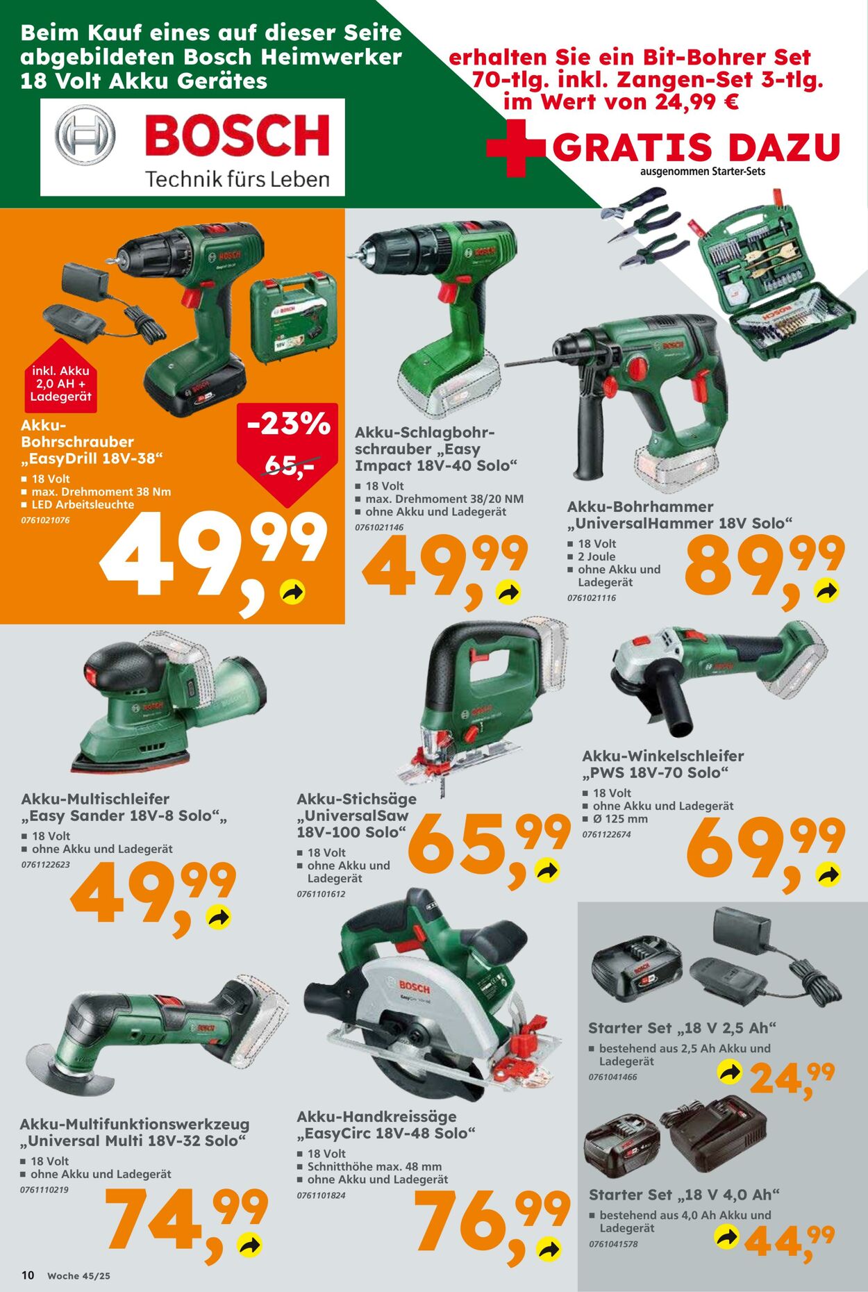Prospekt Globus Baumarkt 02.11.2025 - 08.11.2025