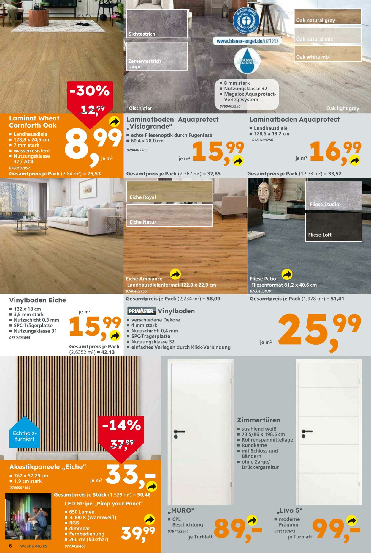 Prospekt Globus Baumarkt 02.11.2025 - 08.11.2025