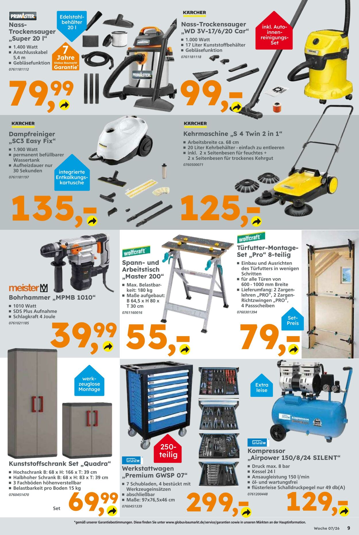 Prospekt Globus Baumarkt 08.02.2026 - 14.02.2026