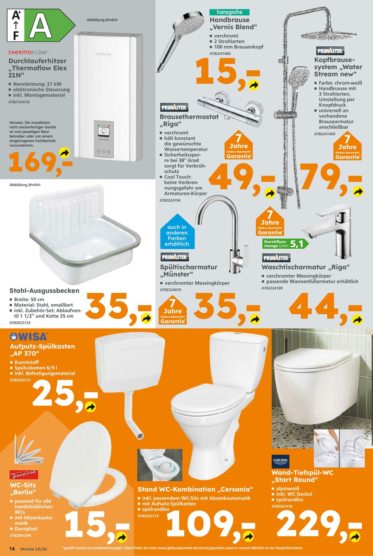 Prospekt Globus Baumarkt 05.04.2026 - 11.04.2026