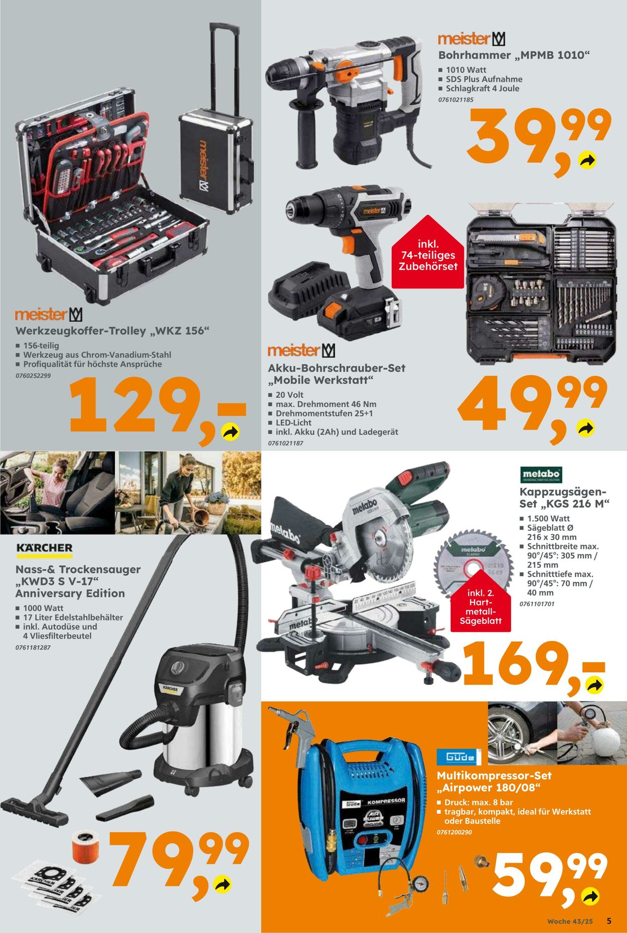 Prospekt Globus Baumarkt 19.10.2025 - 25.10.2025