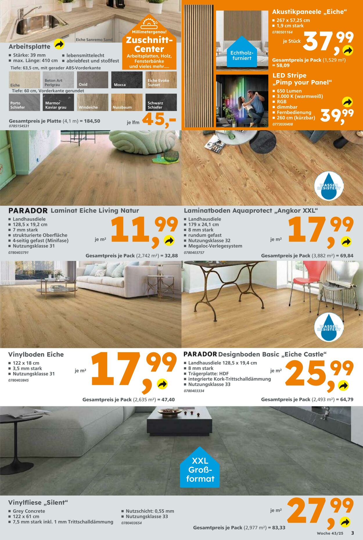 Prospekt Globus Baumarkt 19.10.2025 - 25.10.2025