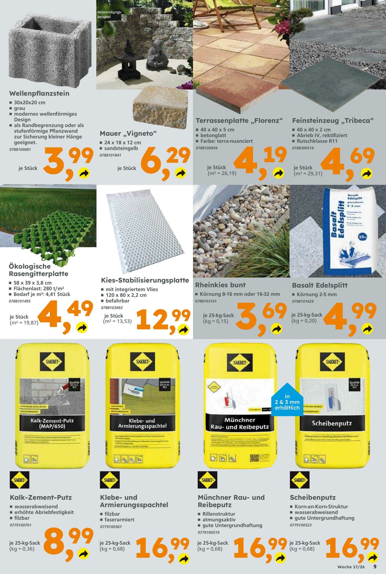 Prospekt Globus Baumarkt 19.04.2026 - 25.04.2026
