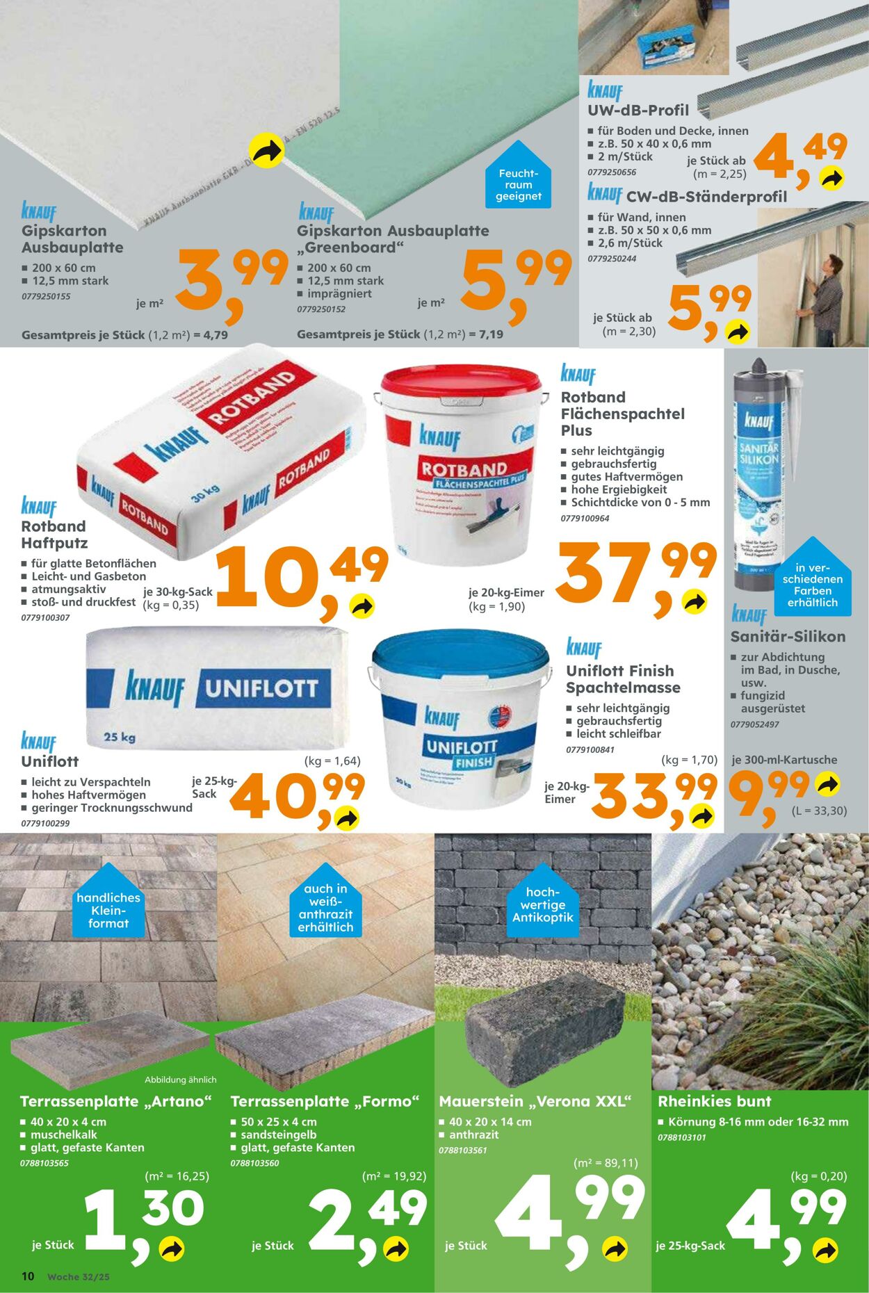 Prospekt Globus Baumarkt 03.08.2025 - 09.08.2025