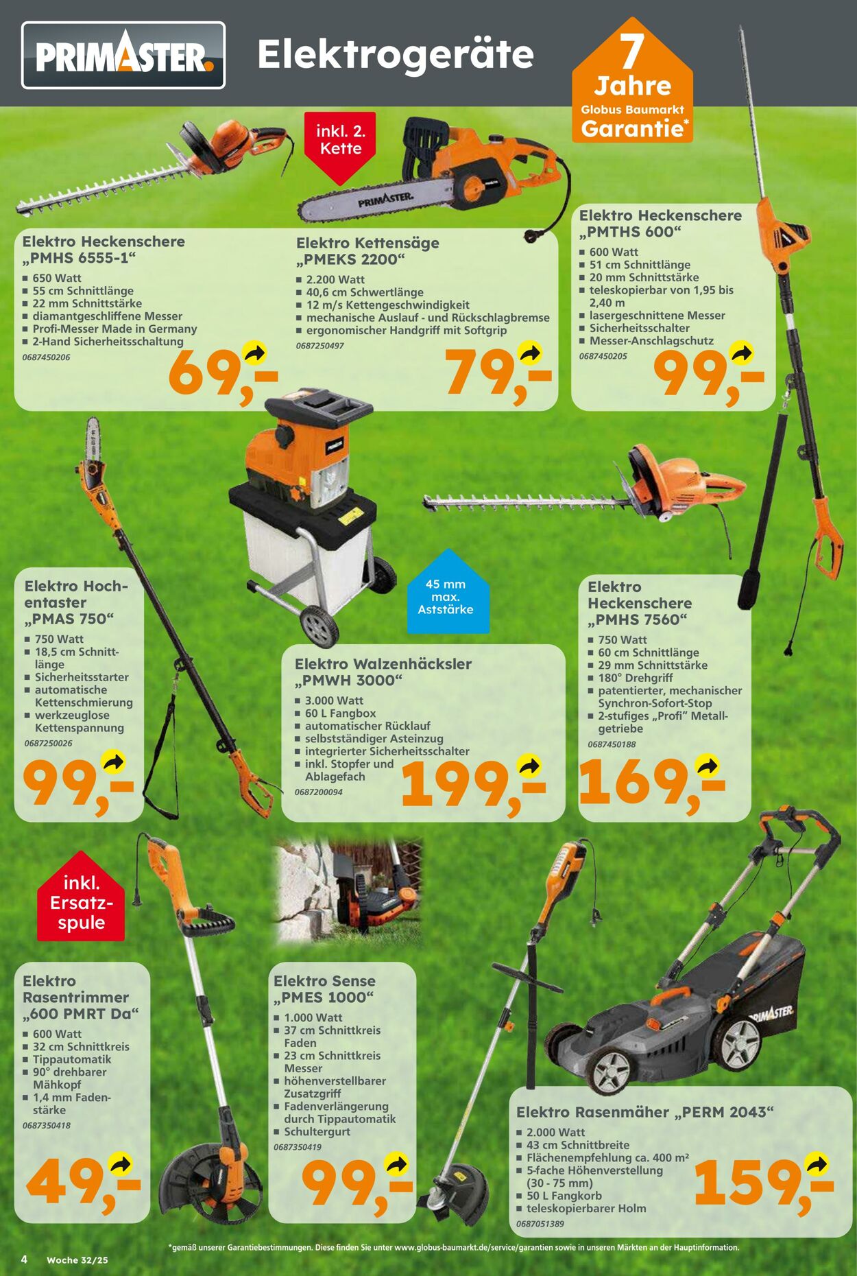Prospekt Globus Baumarkt 03.08.2025 - 09.08.2025