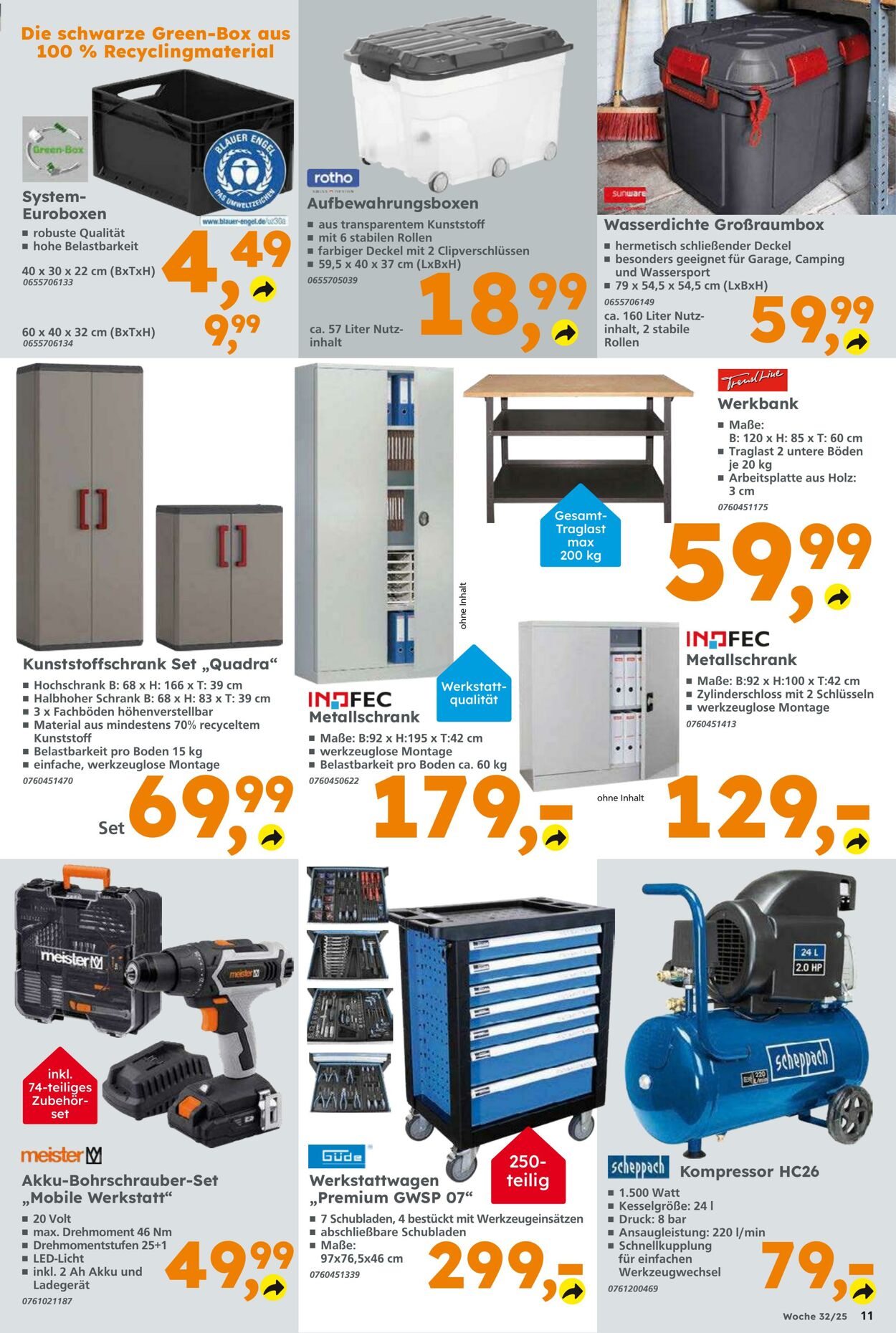 Prospekt Globus Baumarkt 03.08.2025 - 09.08.2025