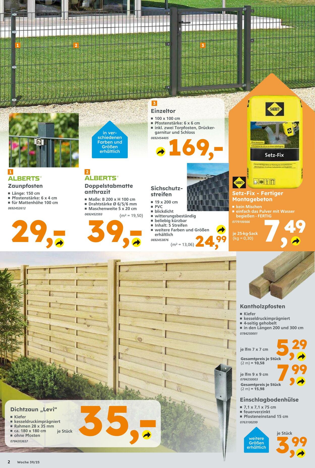 Prospekt Globus Baumarkt 21.09.2025 - 27.09.2025