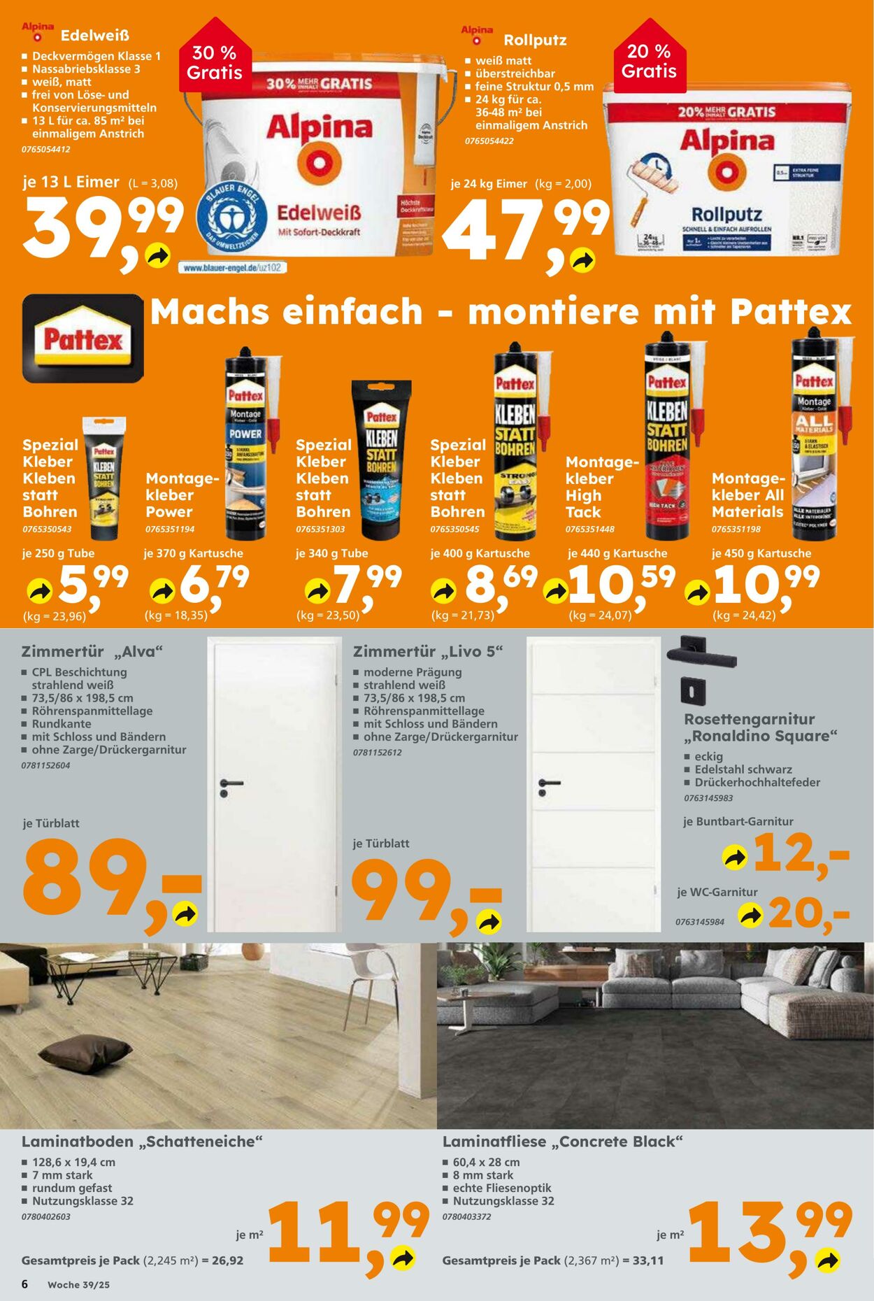 Prospekt Globus Baumarkt 21.09.2025 - 27.09.2025