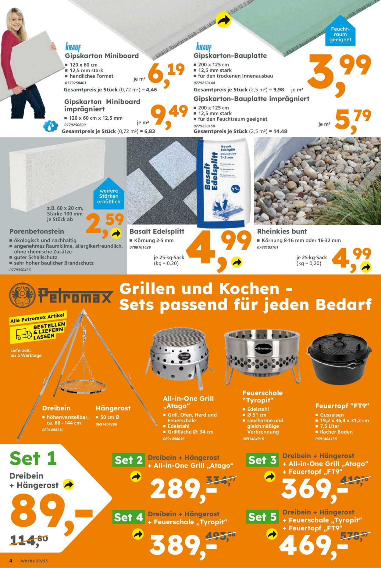 Prospekt Globus Baumarkt 21.09.2025 - 27.09.2025