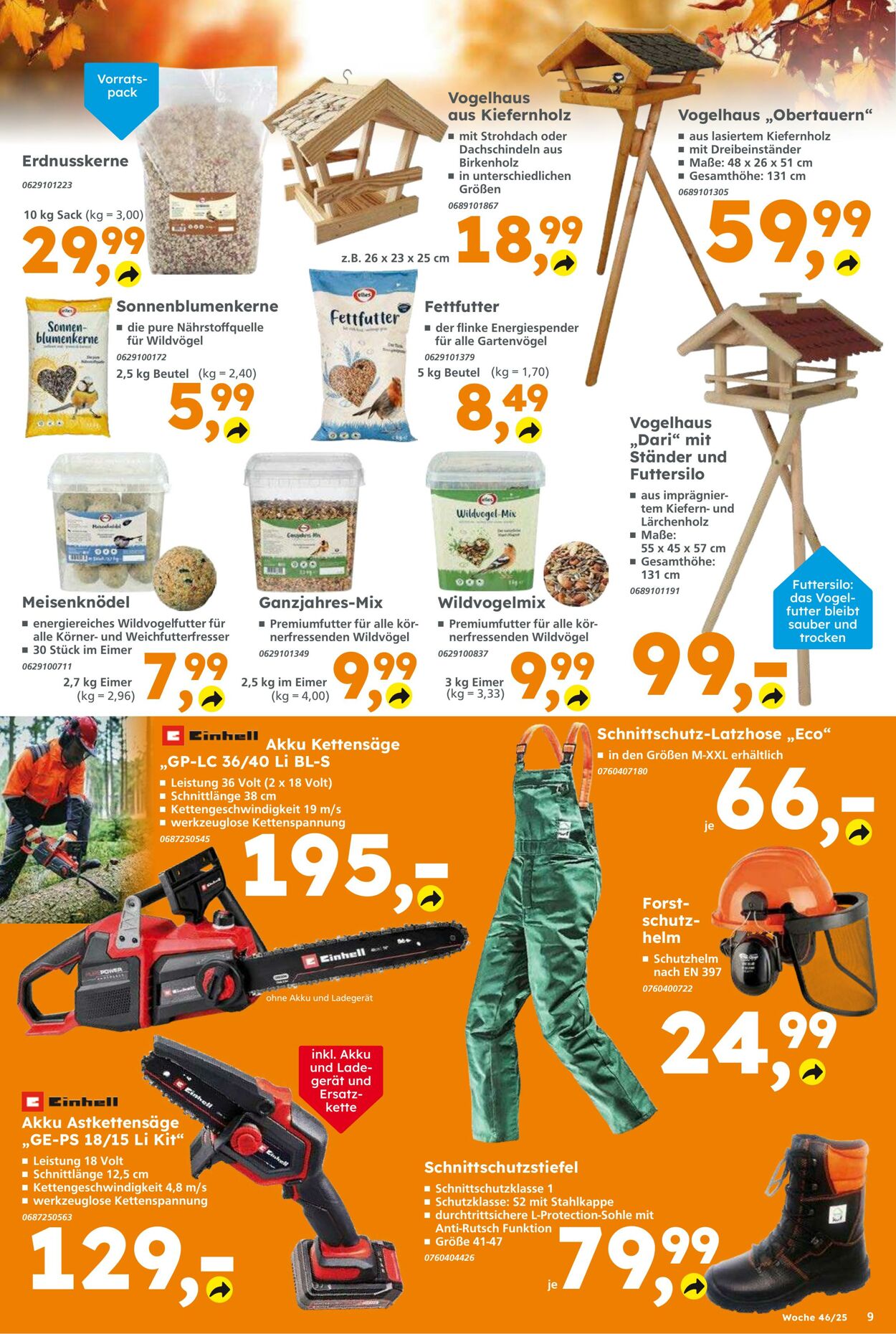 Prospekt Globus Baumarkt 09.11.2025 - 15.11.2025