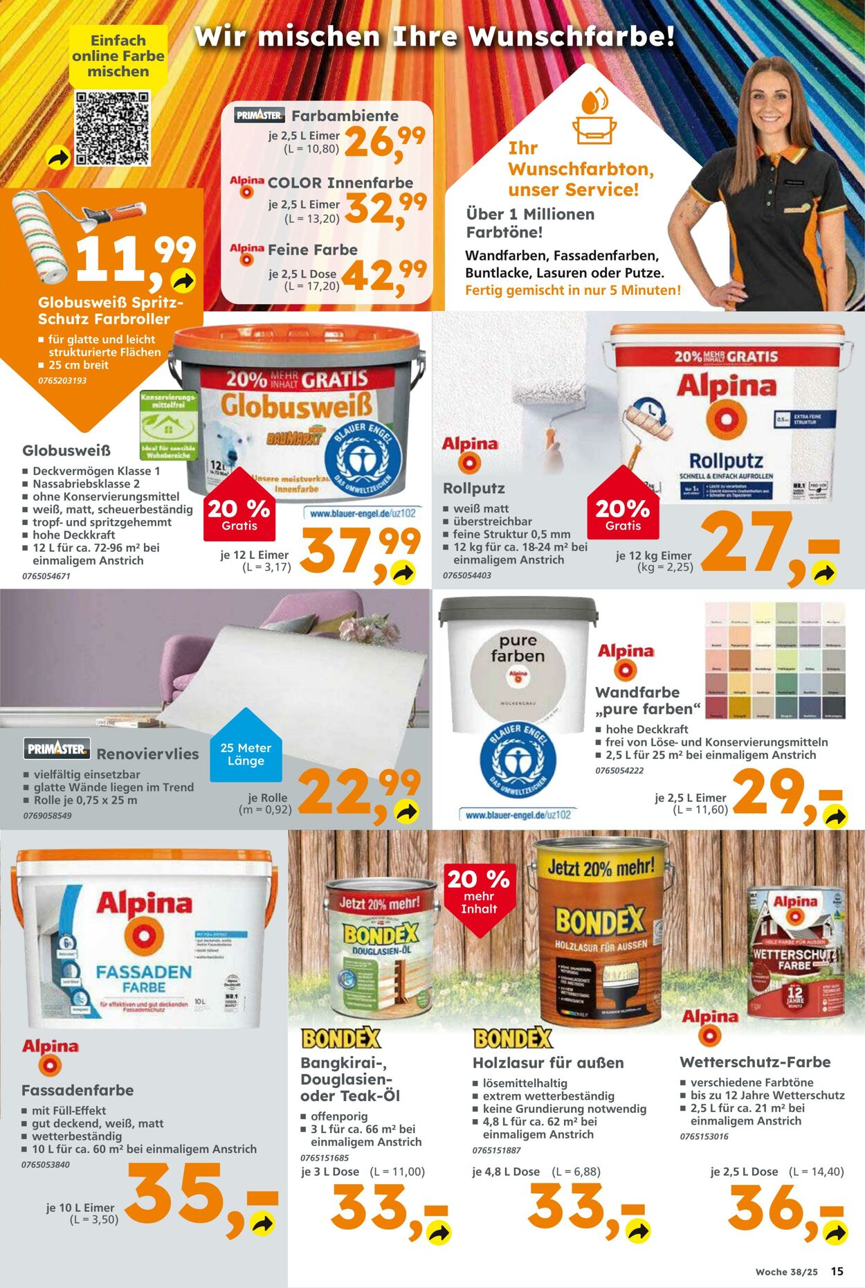 Prospekt Globus Baumarkt 14.09.2025 - 20.09.2025