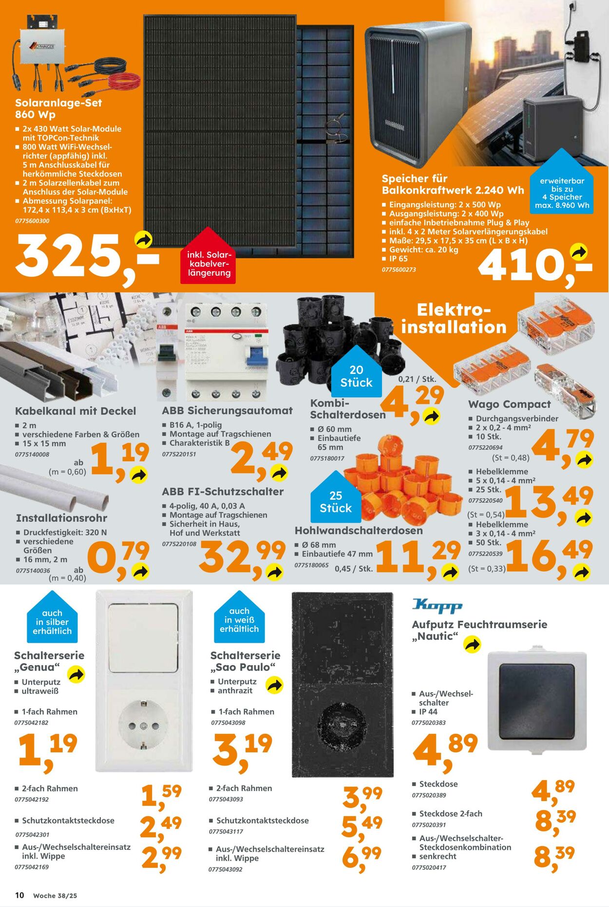 Prospekt Globus Baumarkt 14.09.2025 - 20.09.2025