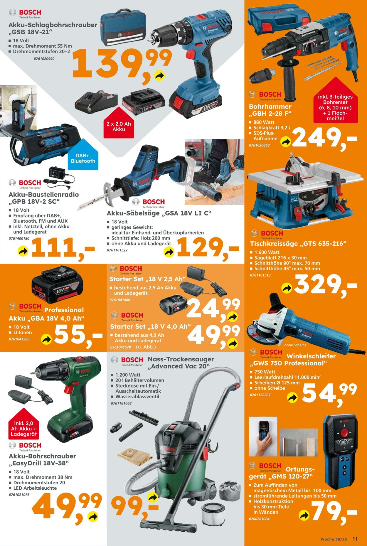 Prospekt Globus Baumarkt 14.09.2025 - 20.09.2025